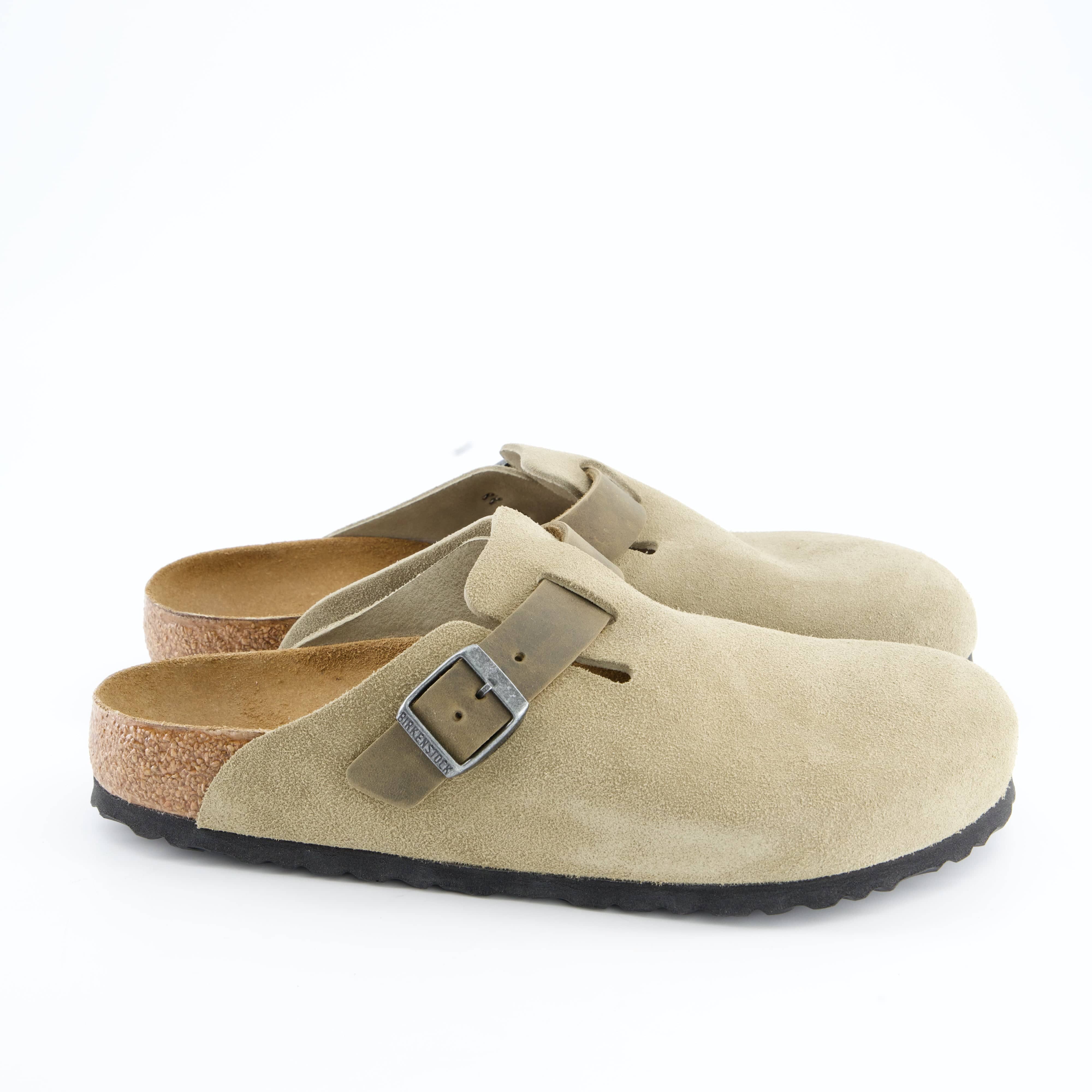 BIRKENSTOCK Herrenschuh - Pantoffel Pantoffel Boston BS Mixed Leather