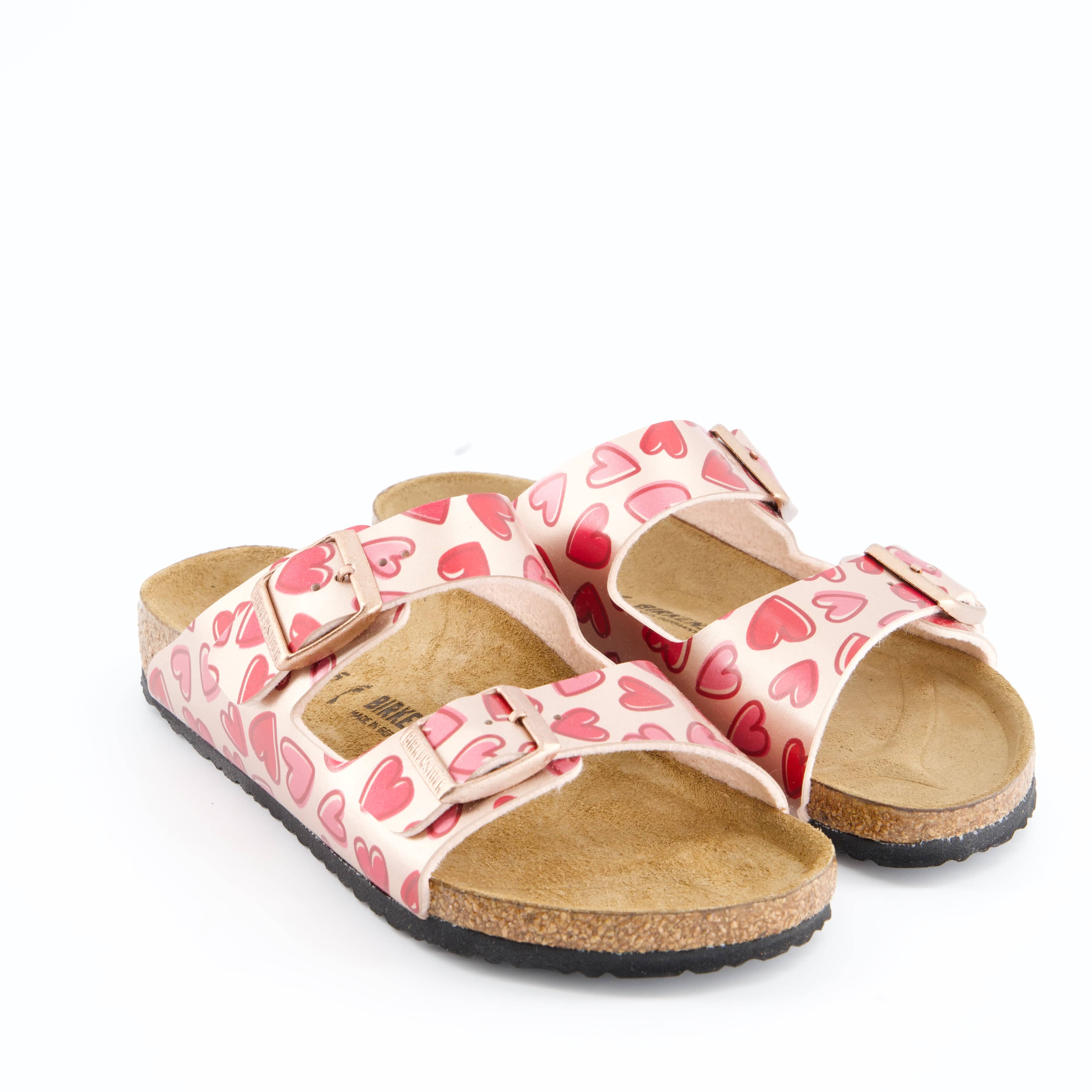 BIRKENSTOCK Mädchenschuhe - Hausschuh Hausschuh Arizona Kids Birko-Flor