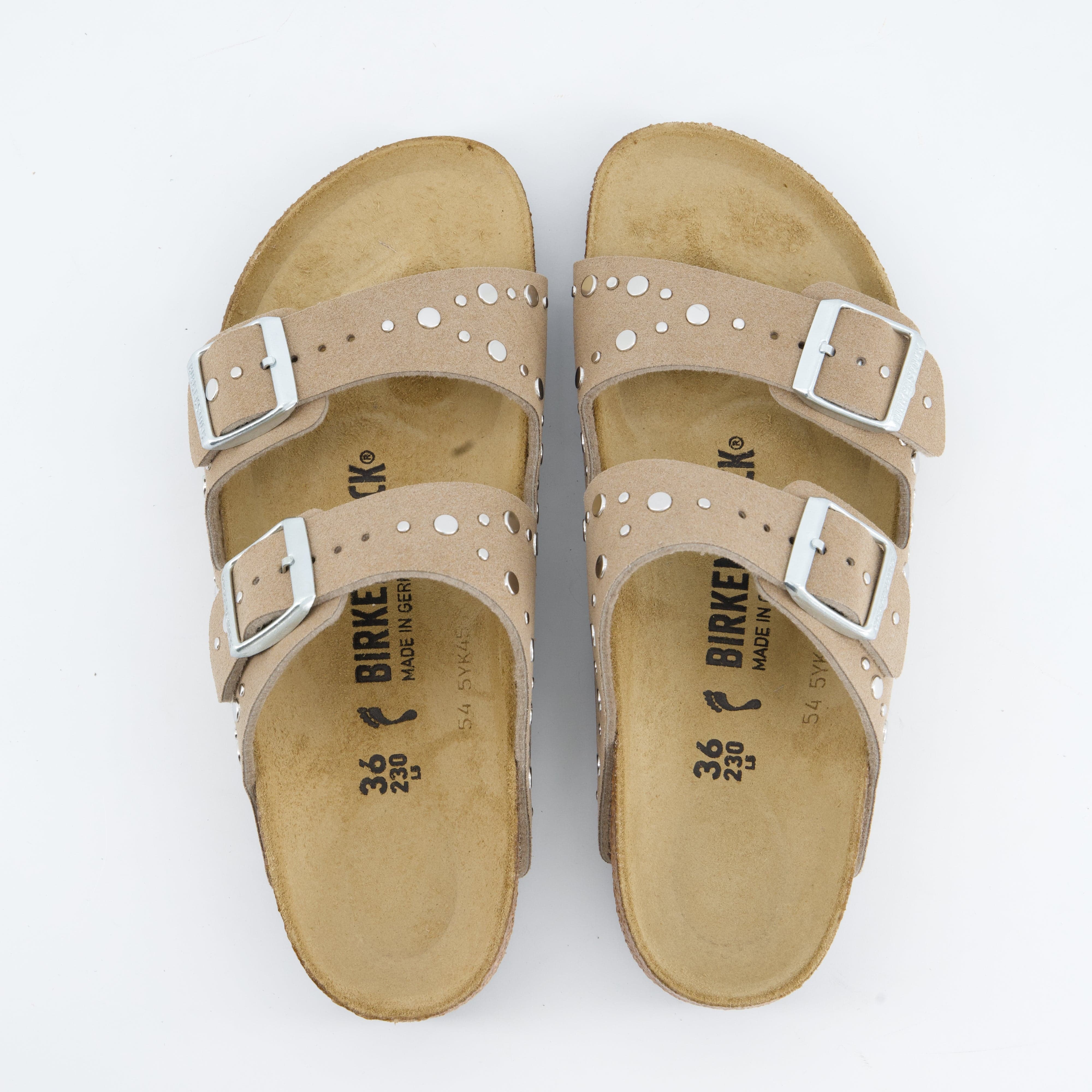 BIRKENSTOCK Mädchenschuhe - Pantoffel Pantoffel Arizona Rivet Border Kids Synthetik