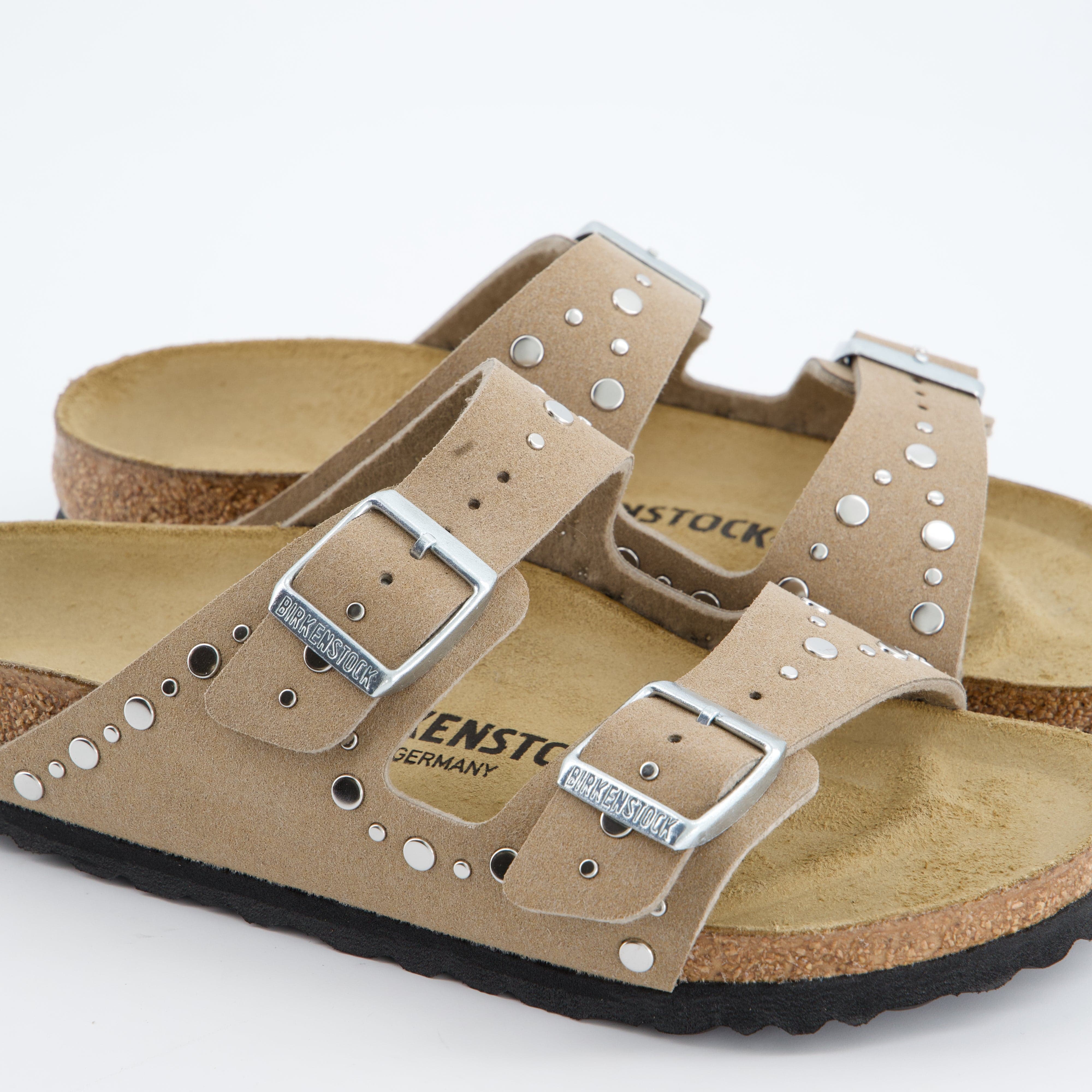 BIRKENSTOCK Mädchenschuhe - Pantoffel Pantoffel Arizona Rivet Border Kids Synthetik