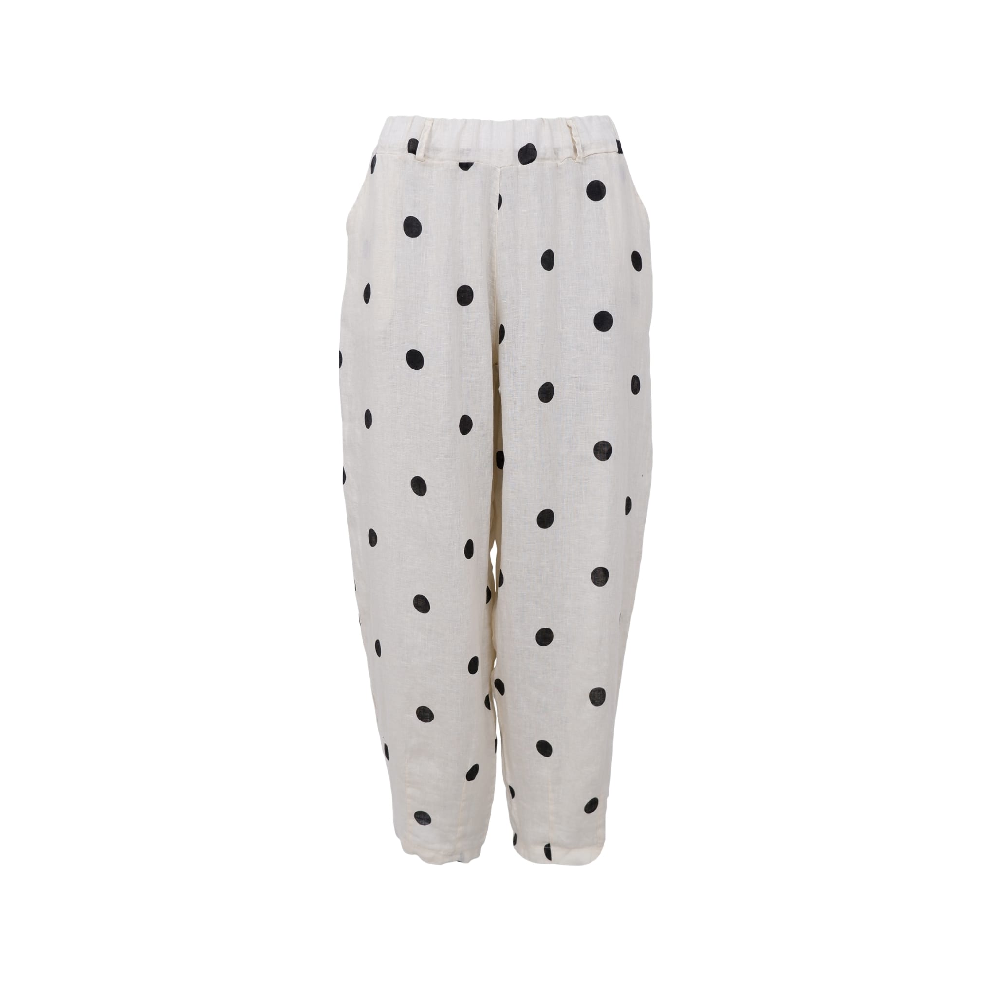 Black Colour Bekleidung Damen - Hose Hose BC MELINA Barrel Linen Pant