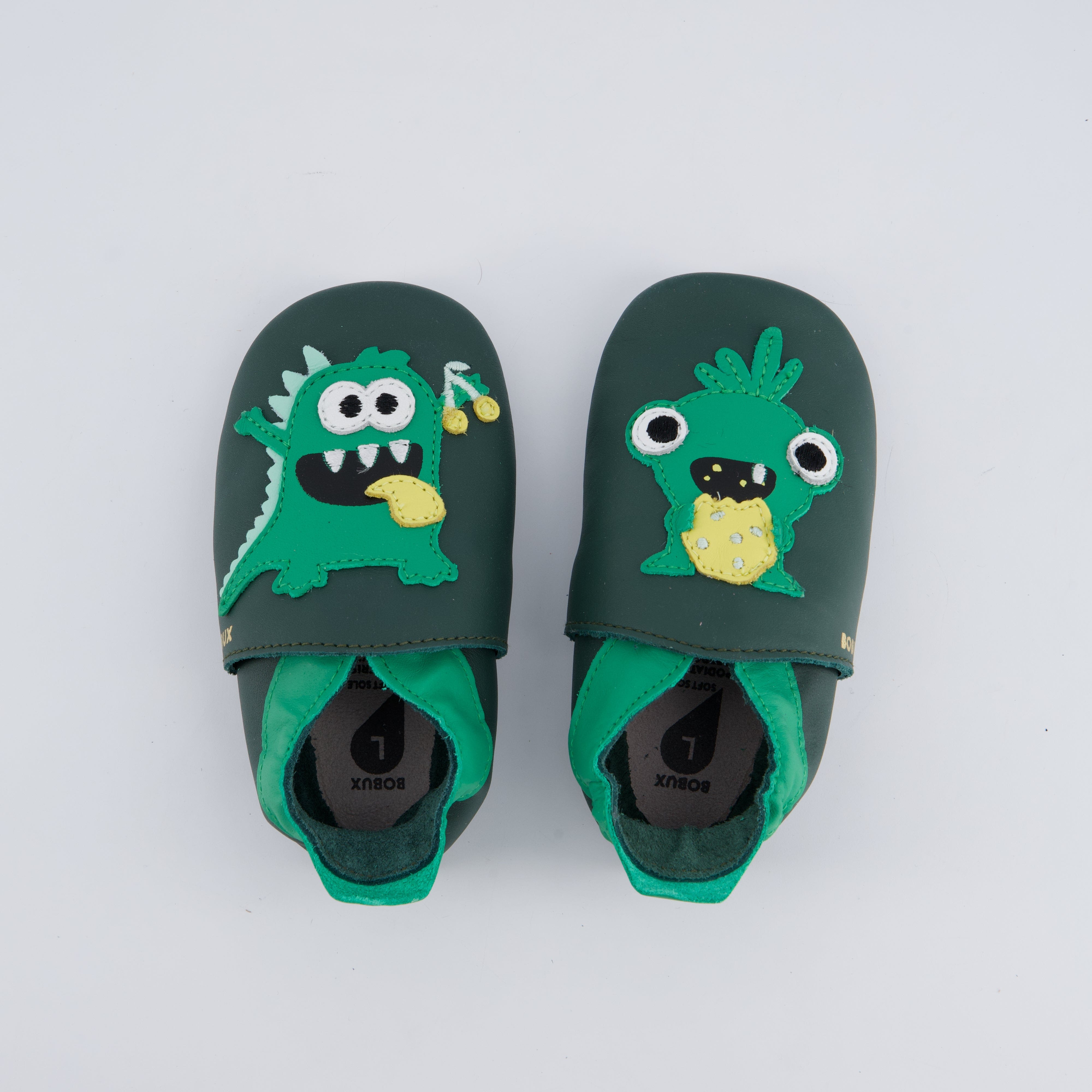 BOBUX Burschenschuhe - Hausschuh, Hausschuh Messy Monster Forest