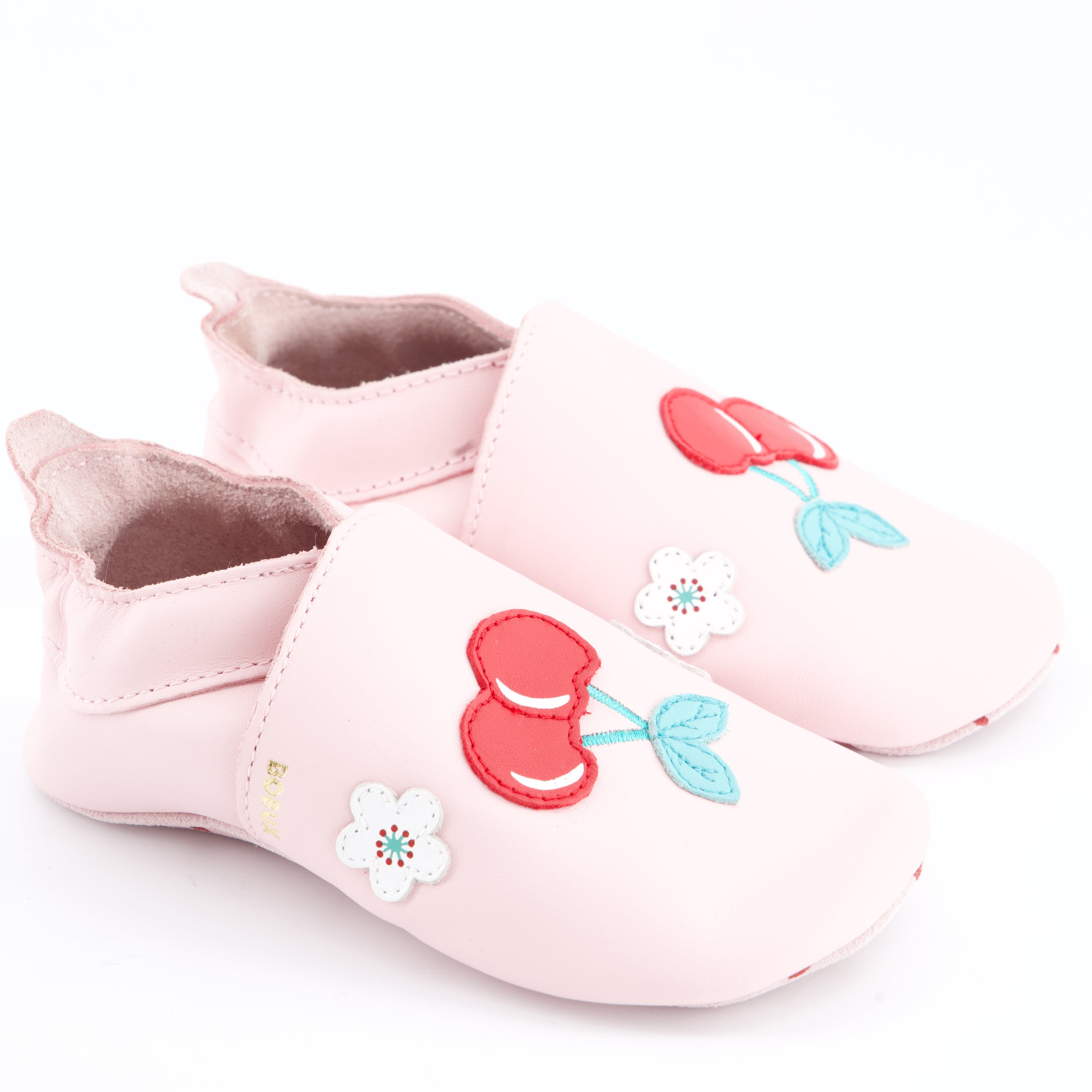 BOBUX Mädchenschuhe - Hausschuh Hausschuh Cherry Blossom