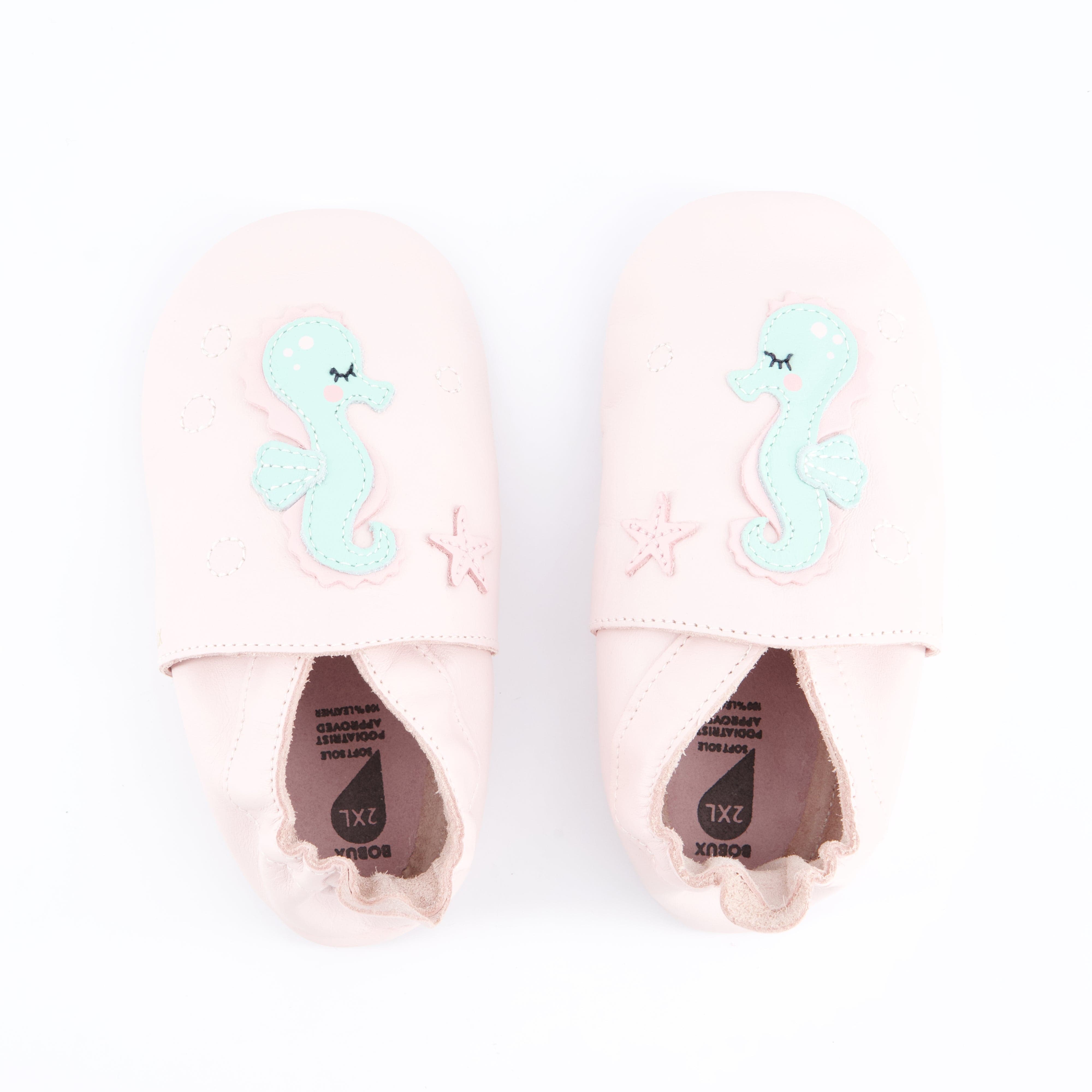 BOBUX Mädchenschuhe - Hausschuh Hausschuh Seahorse