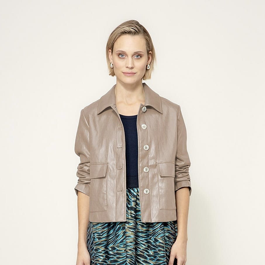 CATNOIR GmbH Bekleidung Damen - Jacke Jacke Jacke in vegan Leather