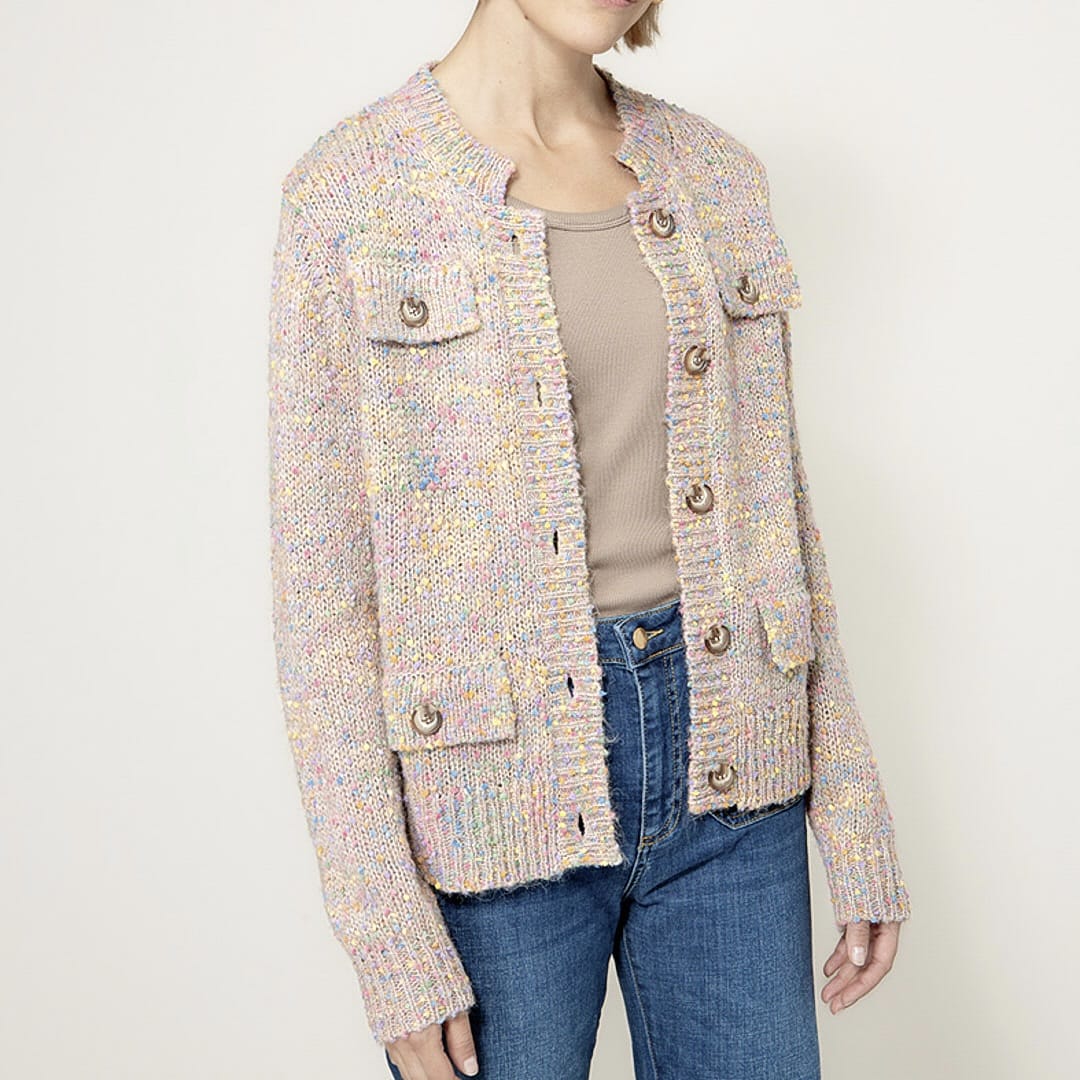 CATNOIR GmbH Bekleidung Damen - Jacke Jacke Strickjacke Confetti