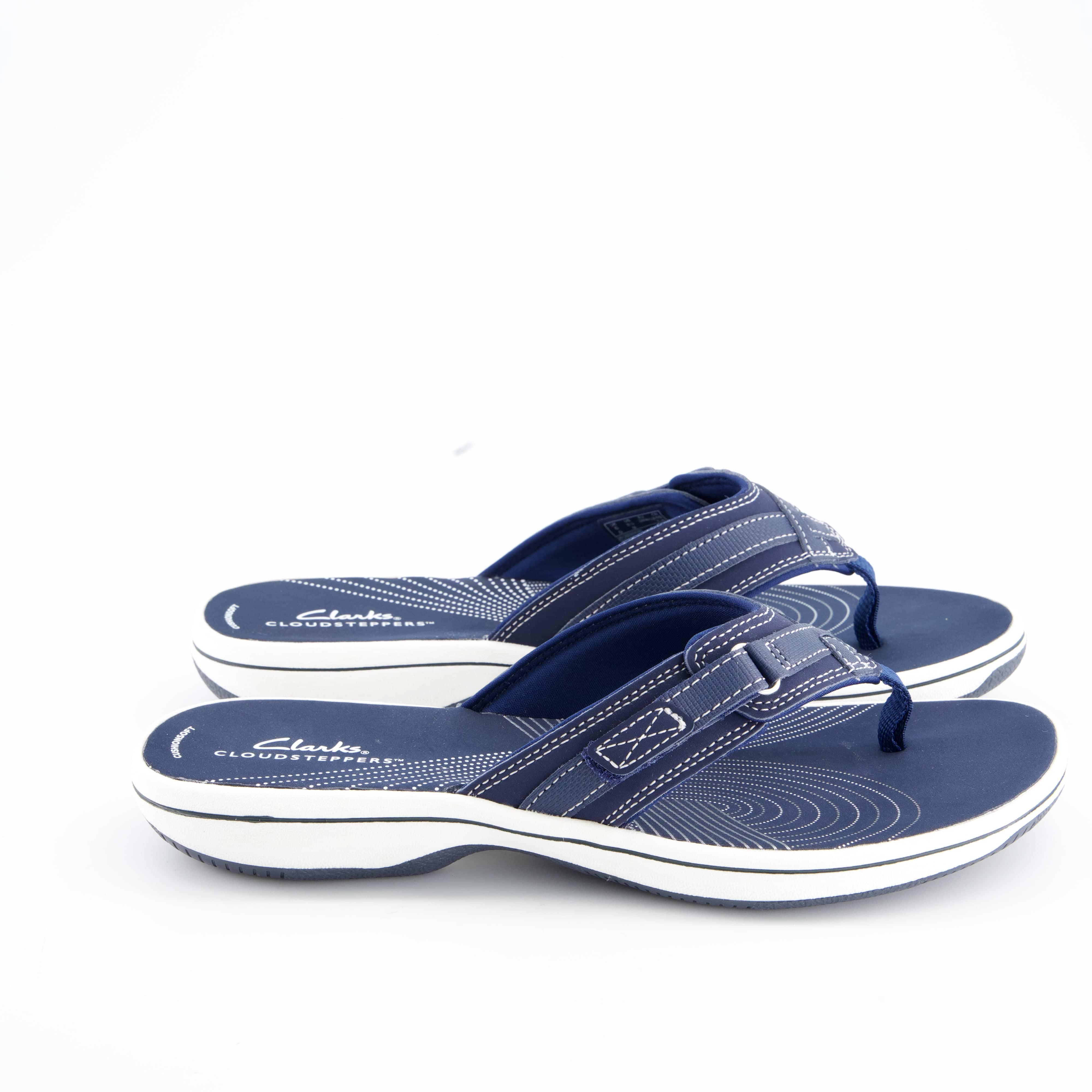 CLARKS Damenschuhe - Pantoffel Pantoffel Brinkley Sea