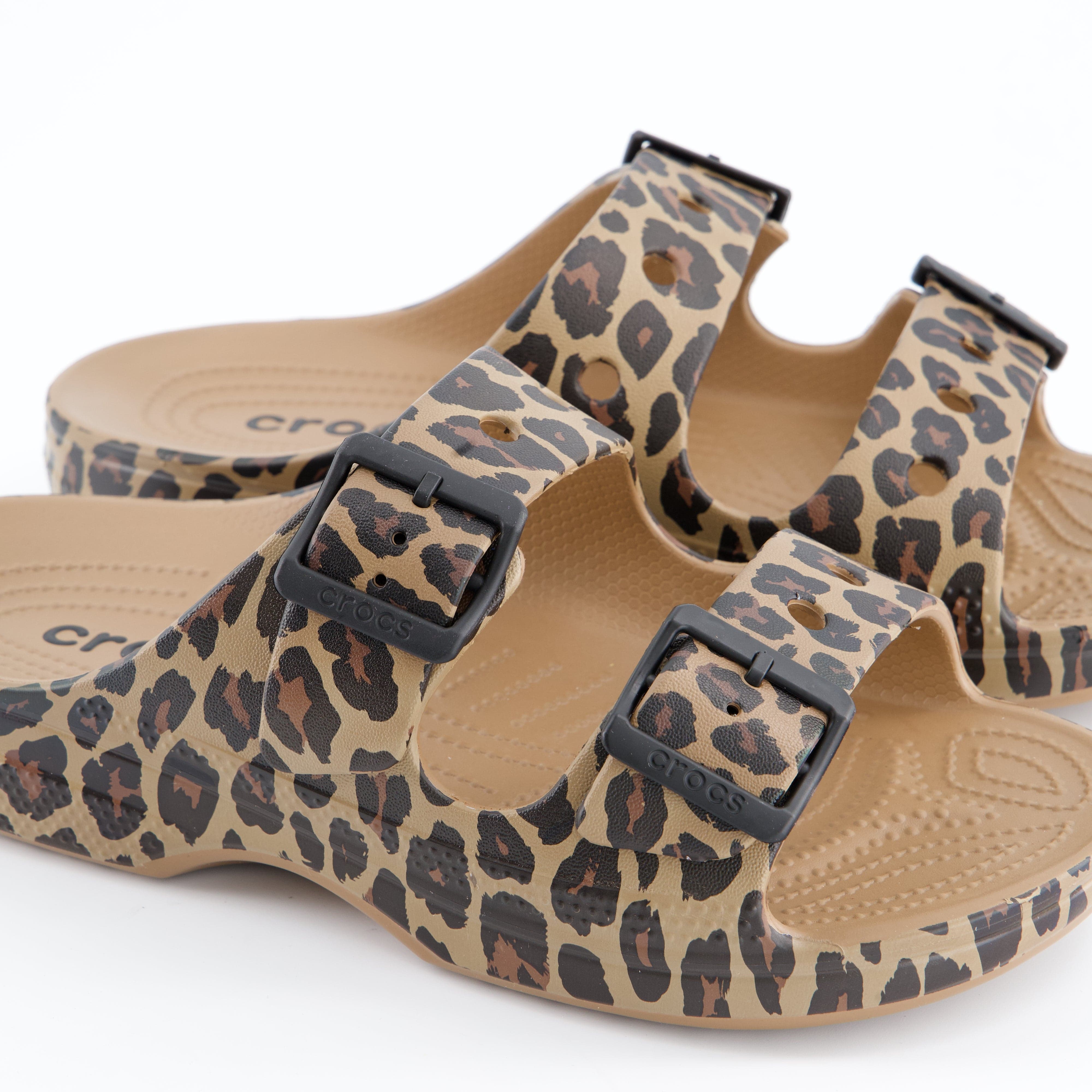 CROCS Damenschuhe - Pantoffel Pantoffel Saturday Animal Sandal