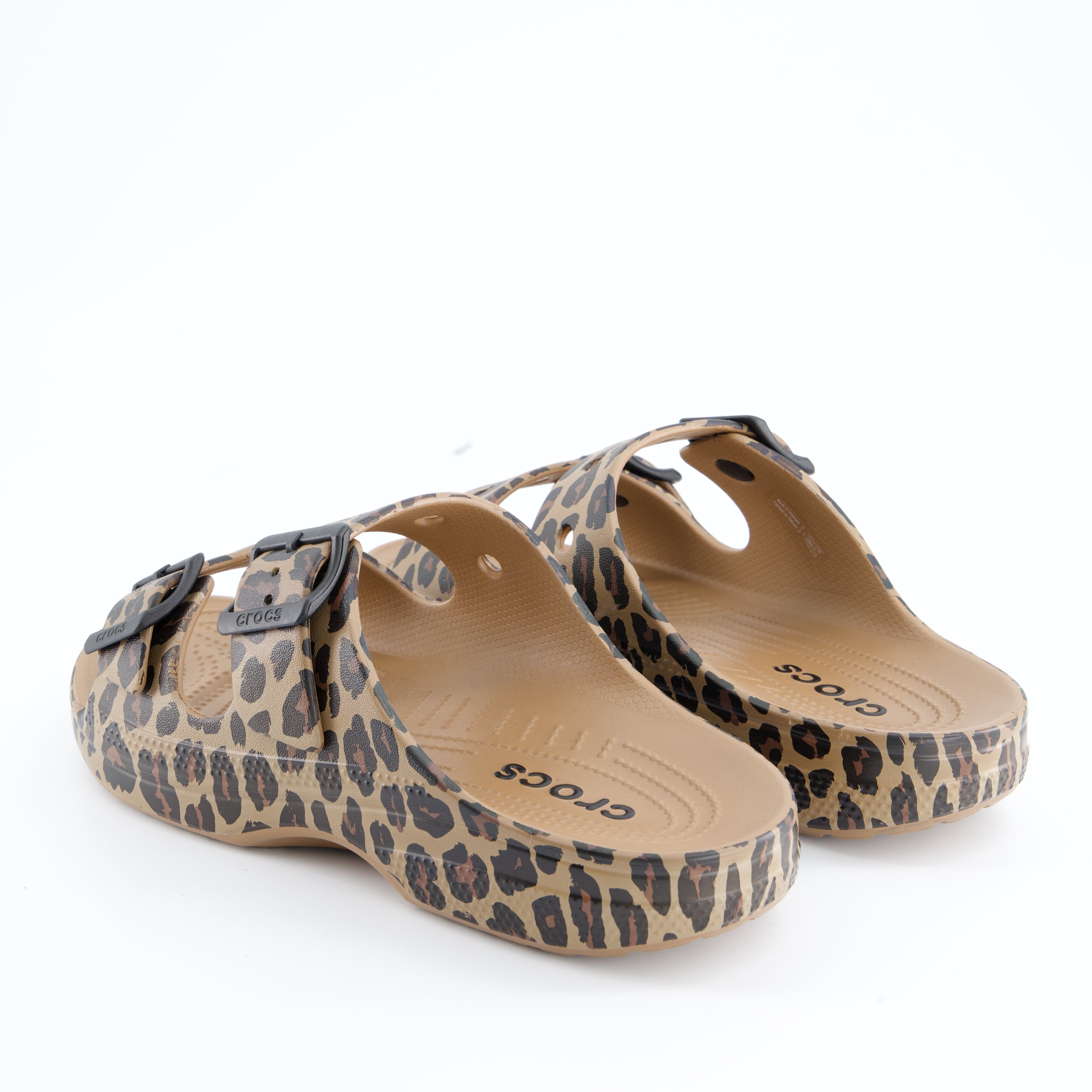 CROCS Damenschuhe - Pantoffel Pantoffel Saturday Animal Sandal