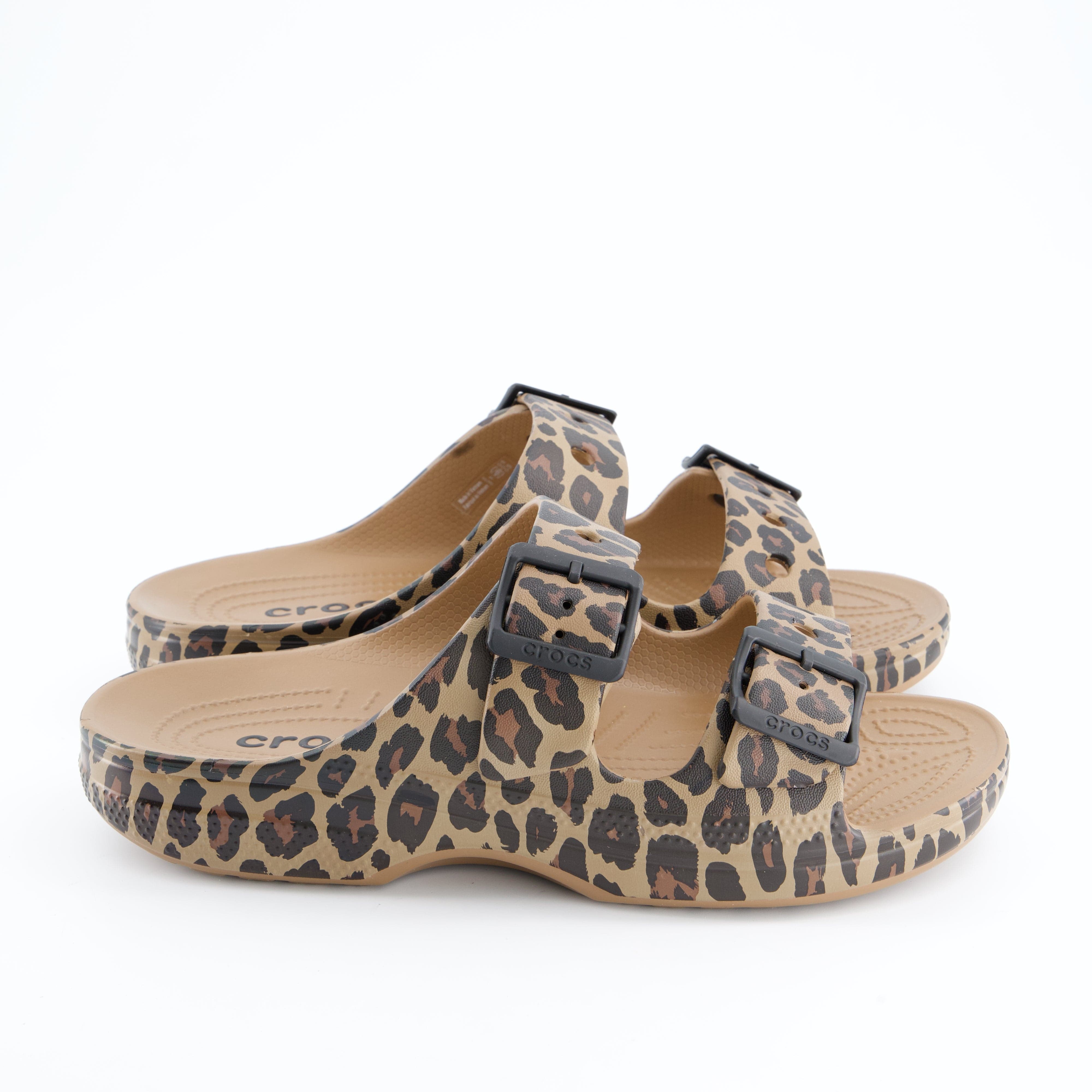 CROCS Damenschuhe - Pantoffel Pantoffel Saturday Animal Sandal