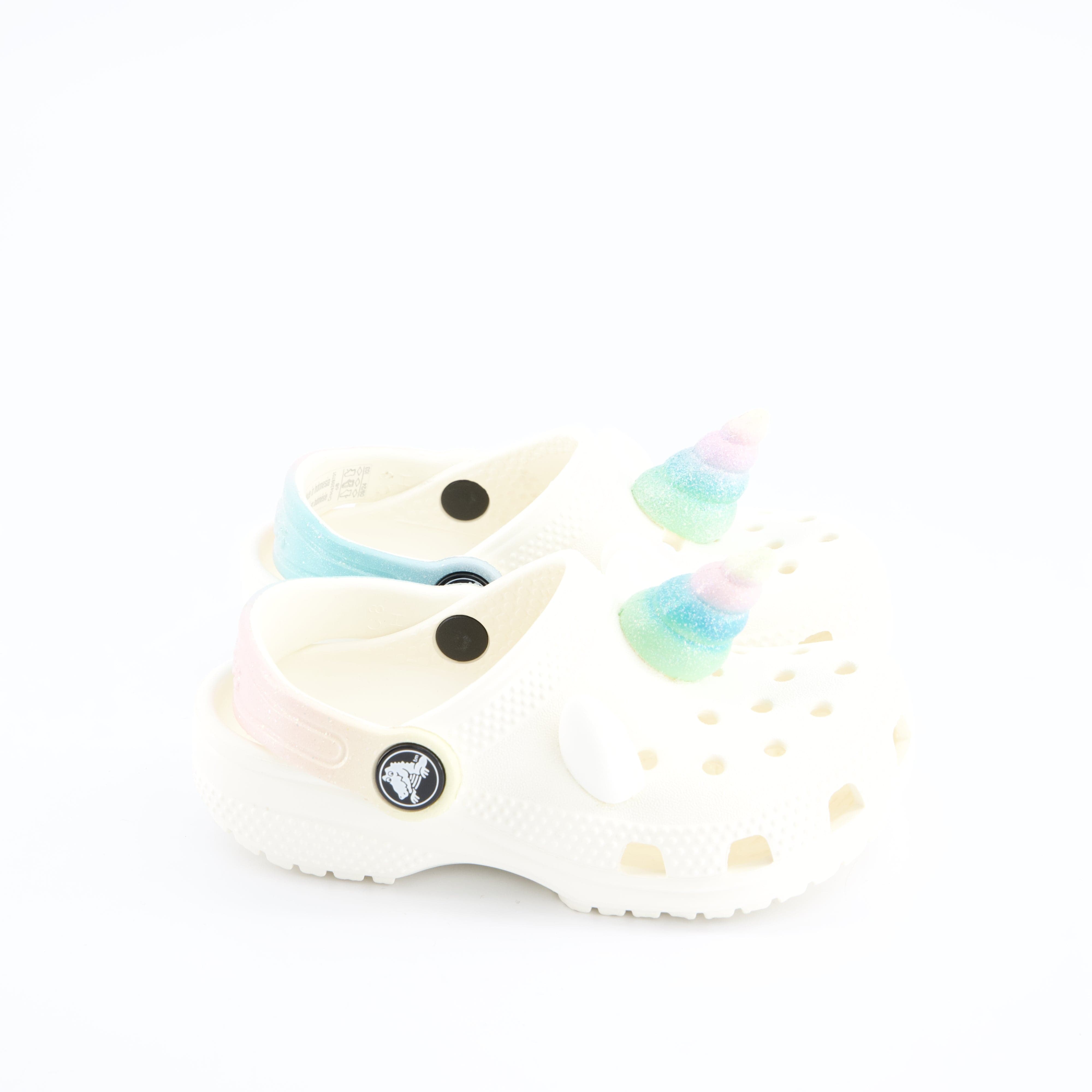 CROCS Mädchenschuhe - Pantoffel, Pantoffel Classic Clog Unicorn