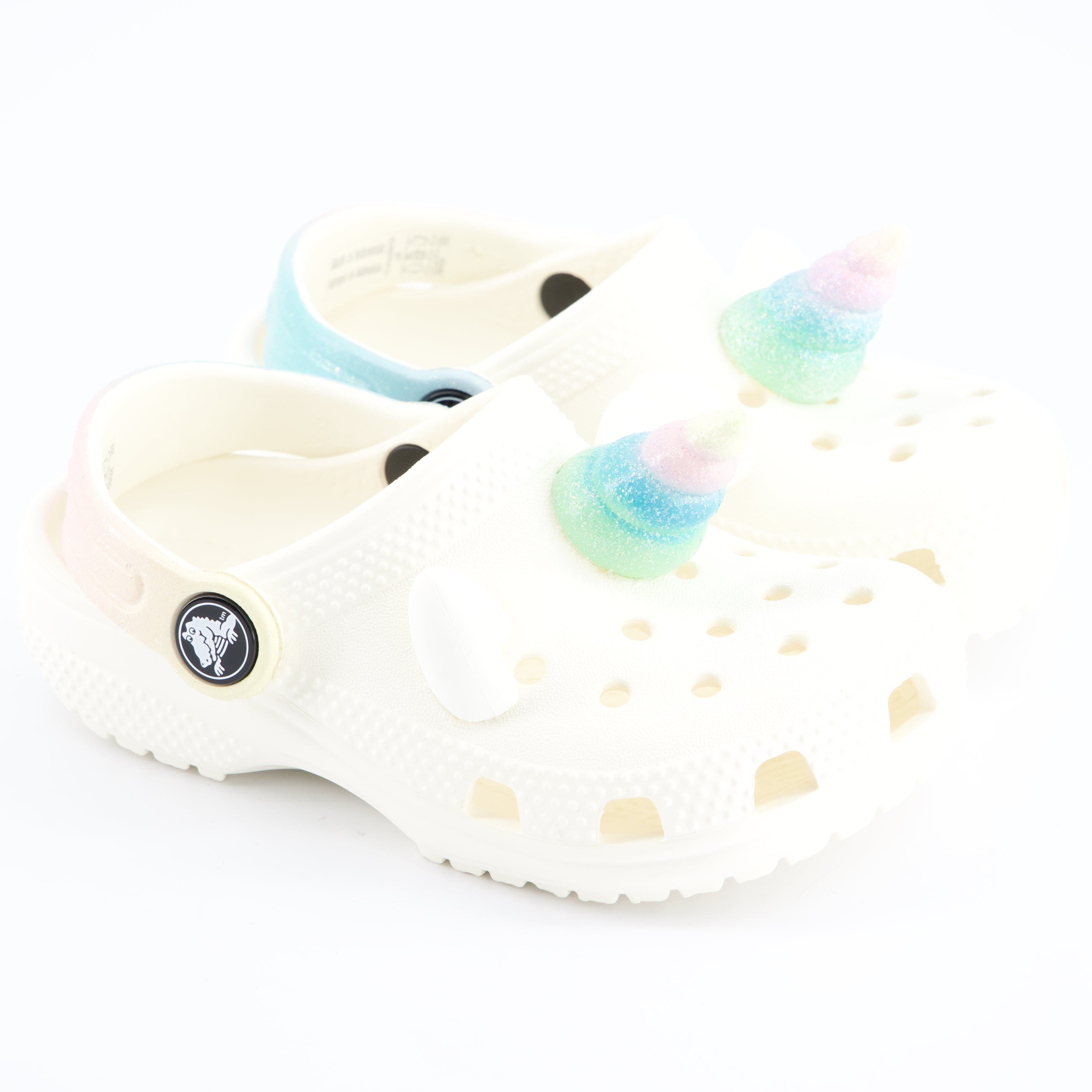 CROCS Mädchenschuhe - Pantoffel, Pantoffel Classic Clog Unicorn