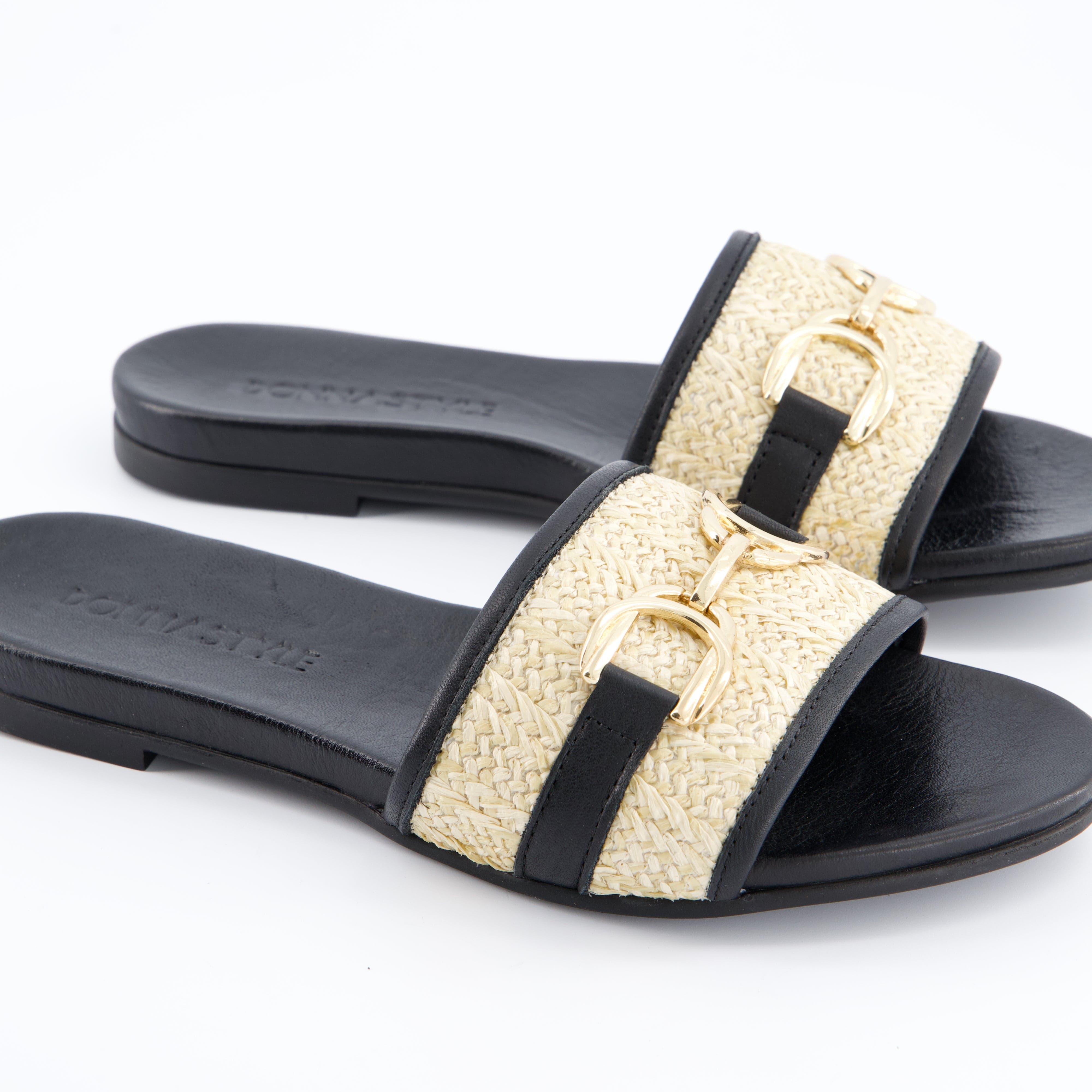 DONNA STYLE Damenschuhe - Pantoffel Pantoffel