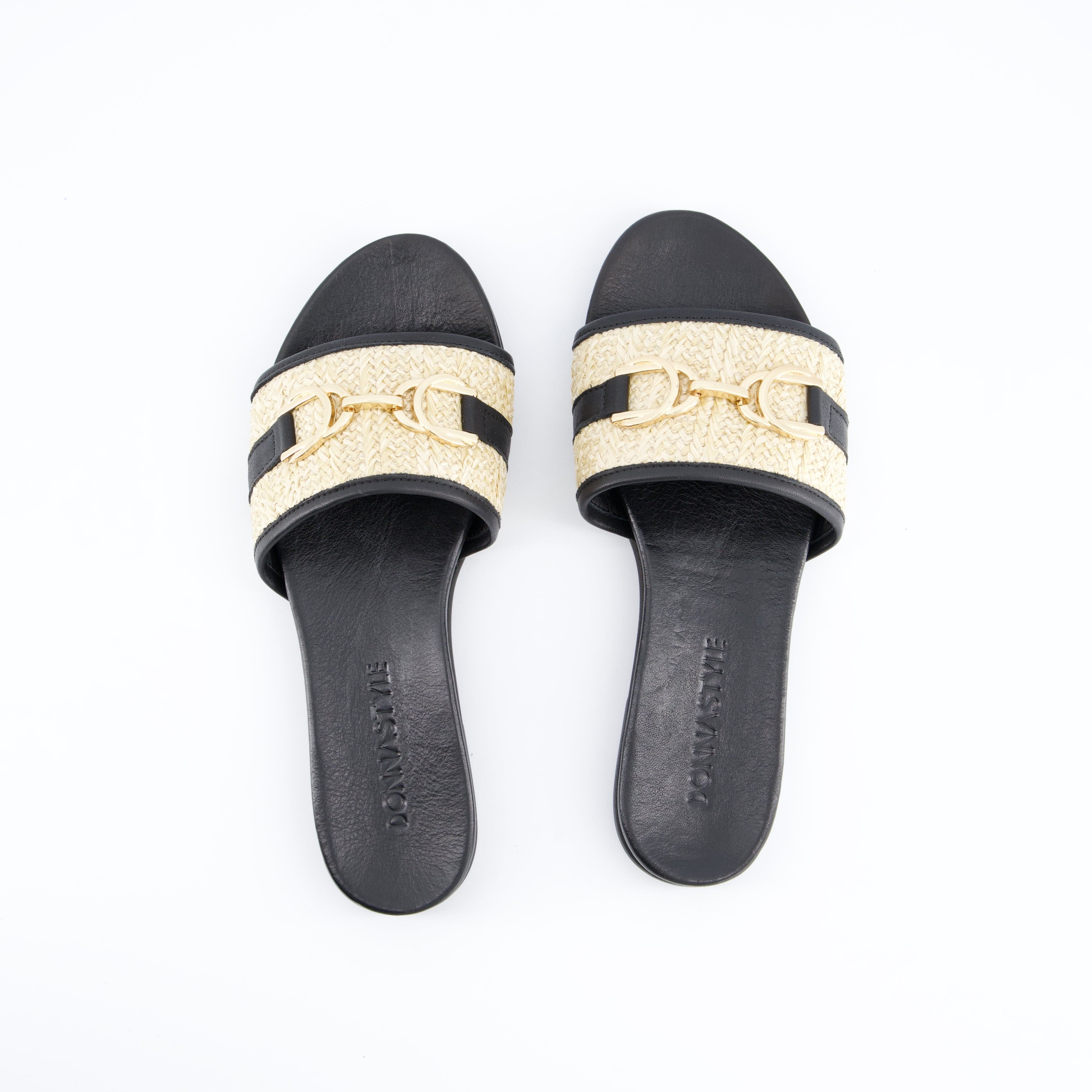 DONNA STYLE Damenschuhe - Pantoffel Pantoffel