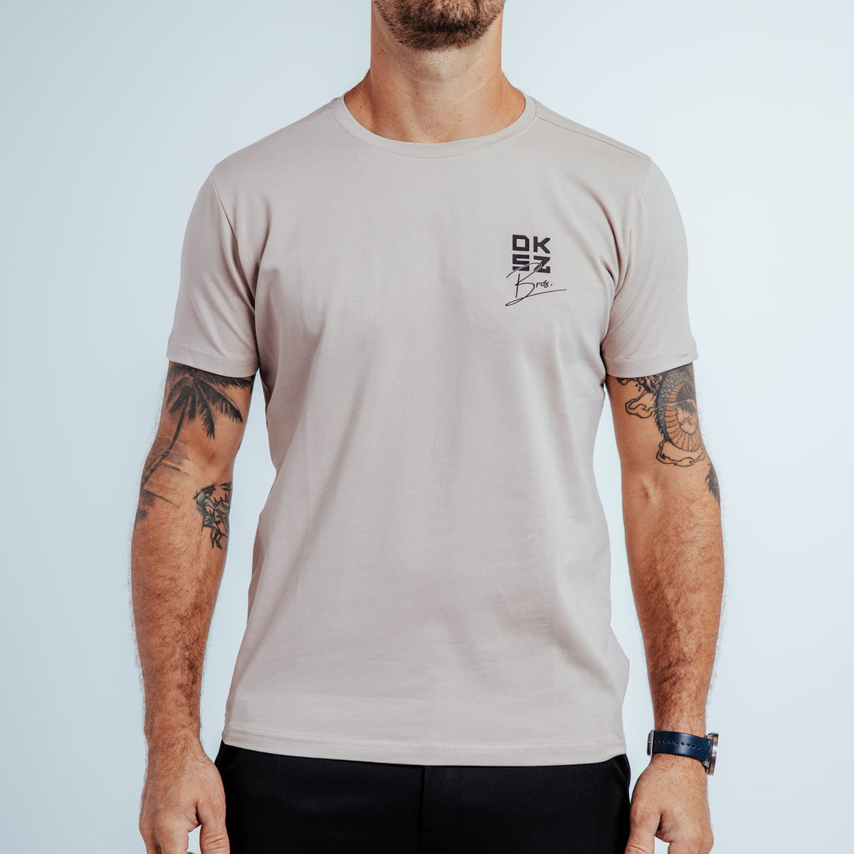 DUNKELSCHWARZ Bekleidung Herren - Oberteil DUNKELSCHWARZ T-Shirt