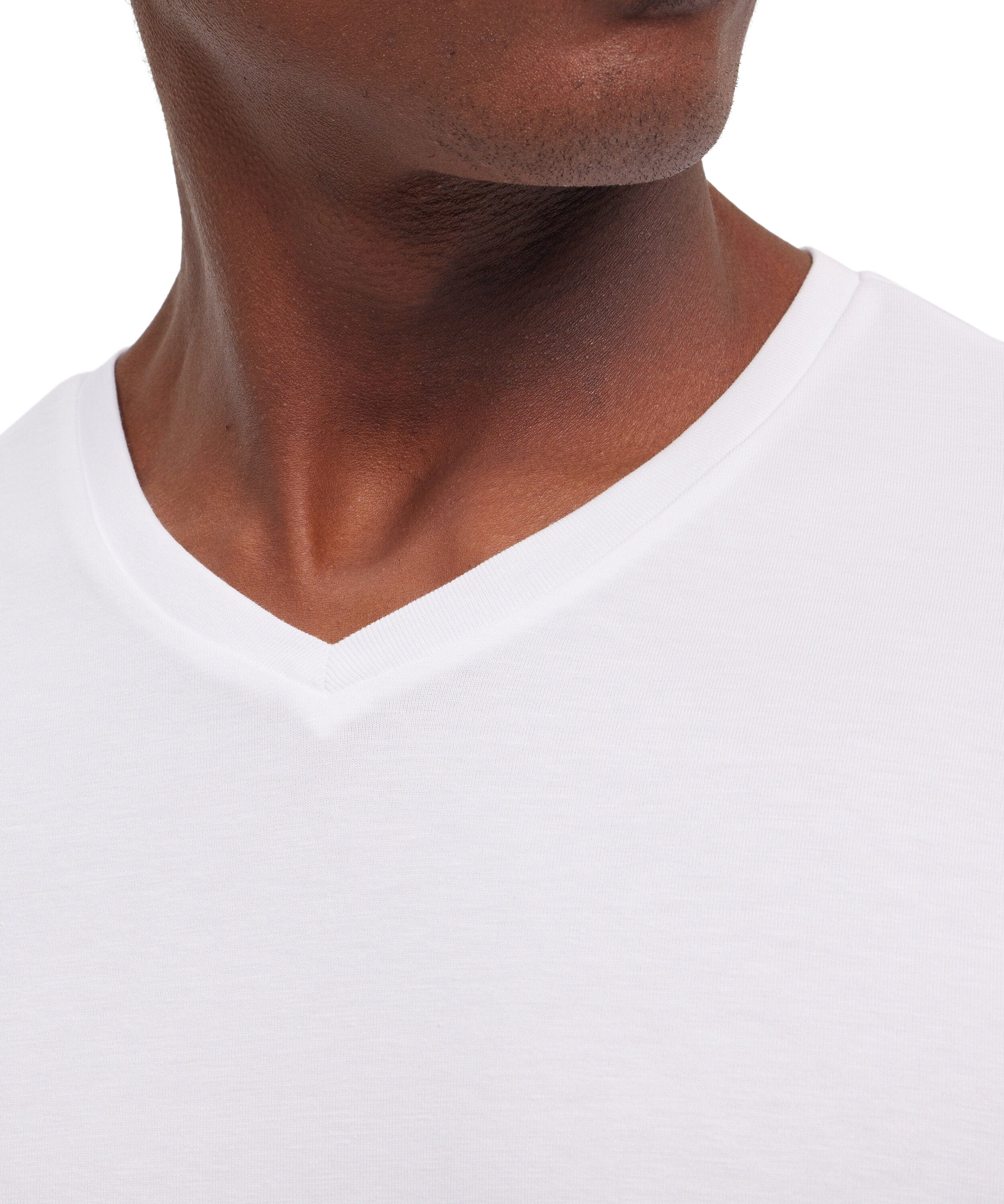 FALKE Bekleidung Herren - Unterwäsche Unterwäsche UW Regular V-Neck T-Shirt CO/EL m