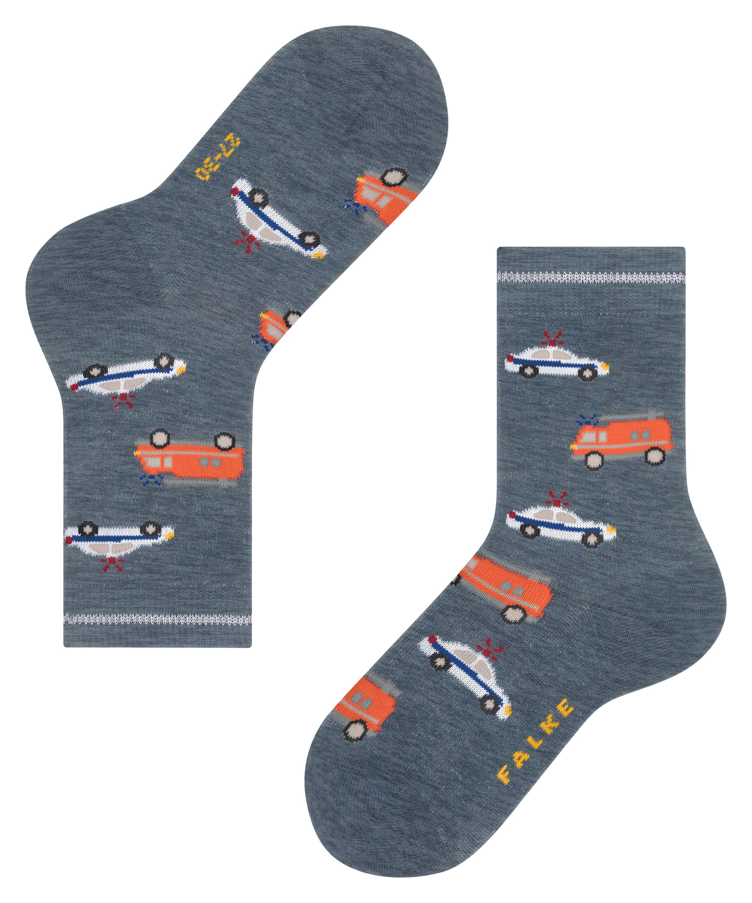 FALKE Socken - Kinder Socke Kinder Socke FALKE Police and Fire Cars SO