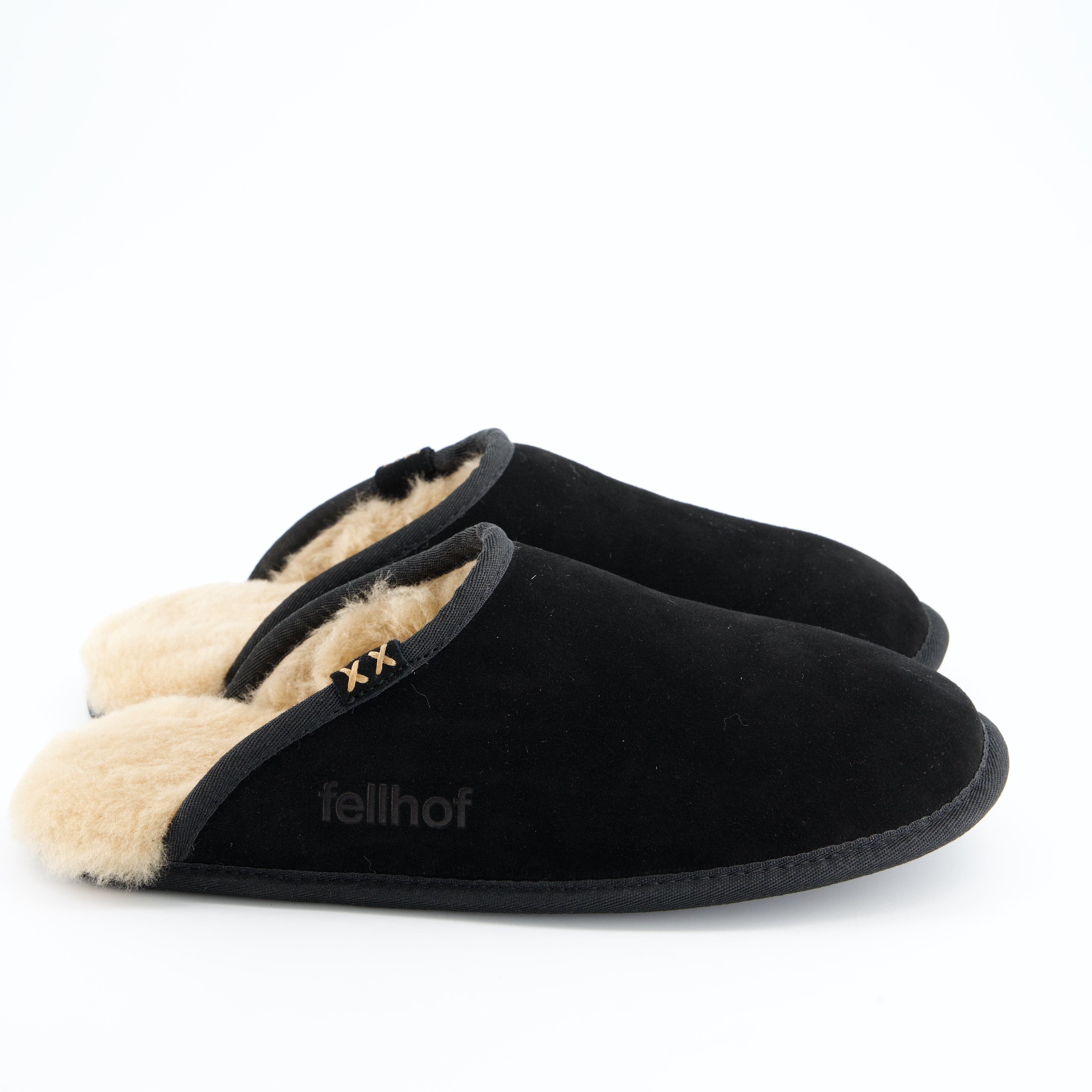 FELLHOF Damenschuhe - Hausschuhe Hausschuhe Alpaka Pantoffel Trendy
