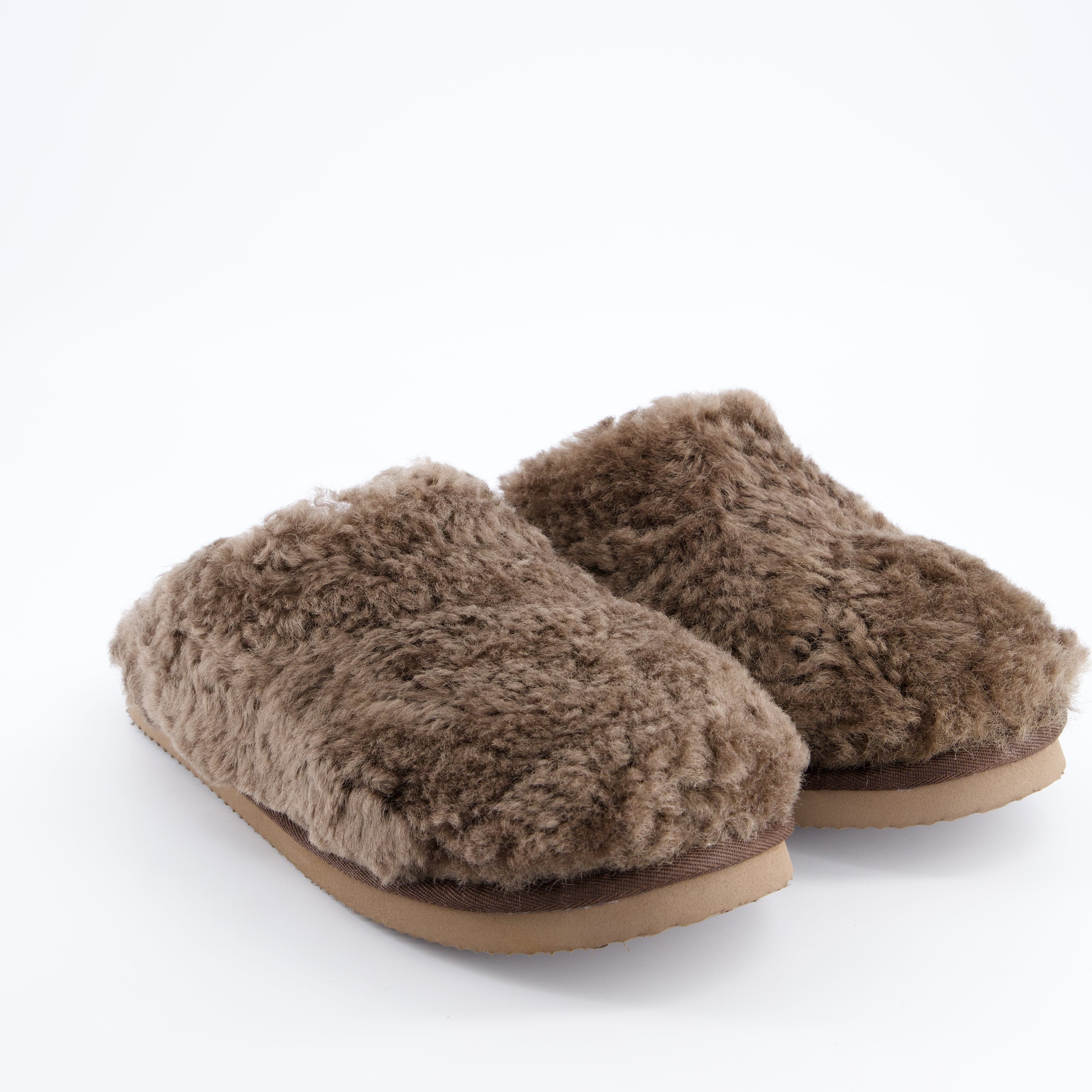 FELLHOF Damenschuhe - Hausschuhe, Hausschuhe Trendy Teddy