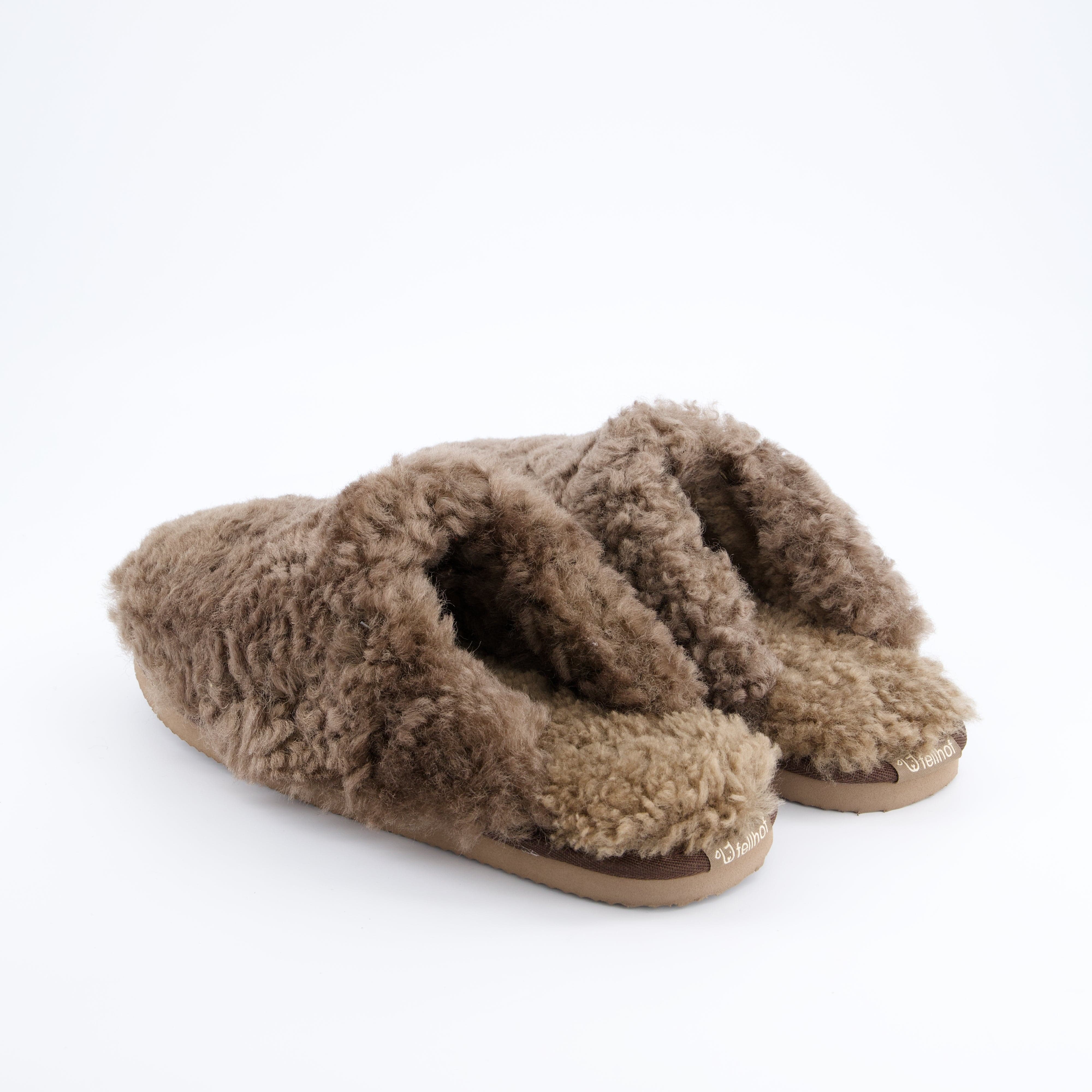 FELLHOF Damenschuhe - Hausschuhe, Hausschuhe Trendy Teddy