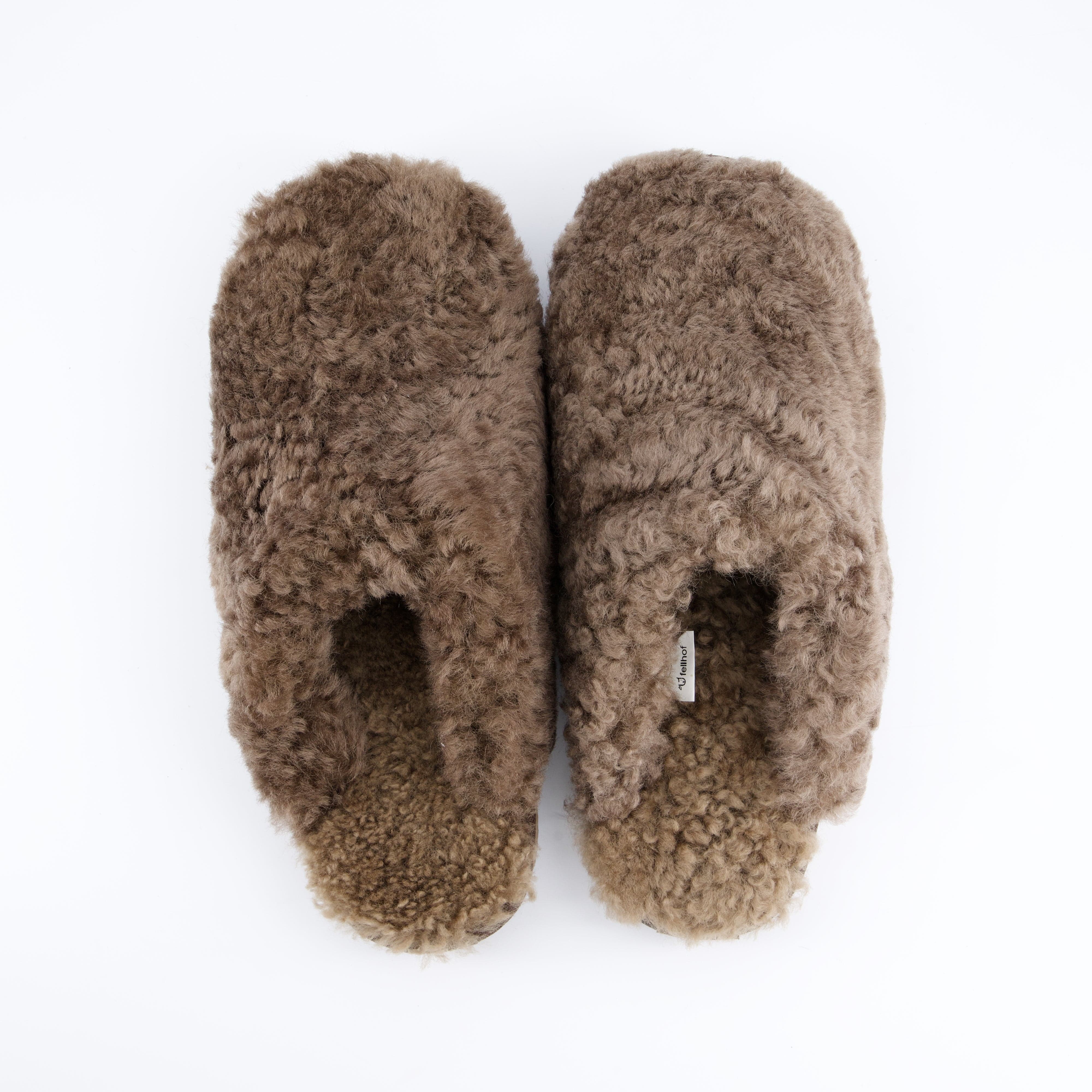 FELLHOF Damenschuhe - Hausschuhe, Hausschuhe Trendy Teddy