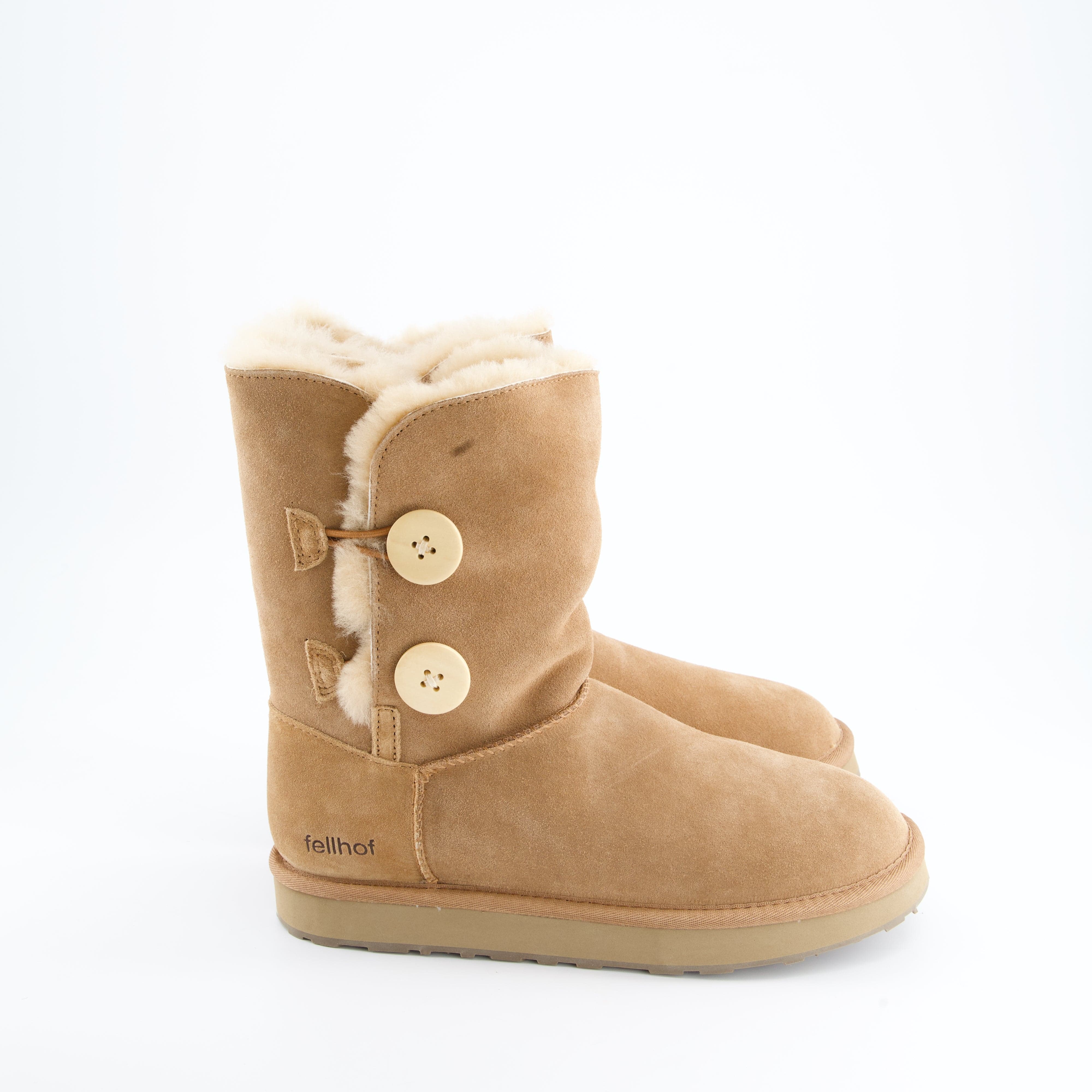 FELLHOF Damenschuhe - Winterstiefel Winterstiefel Alpaka Winterboots Allegra