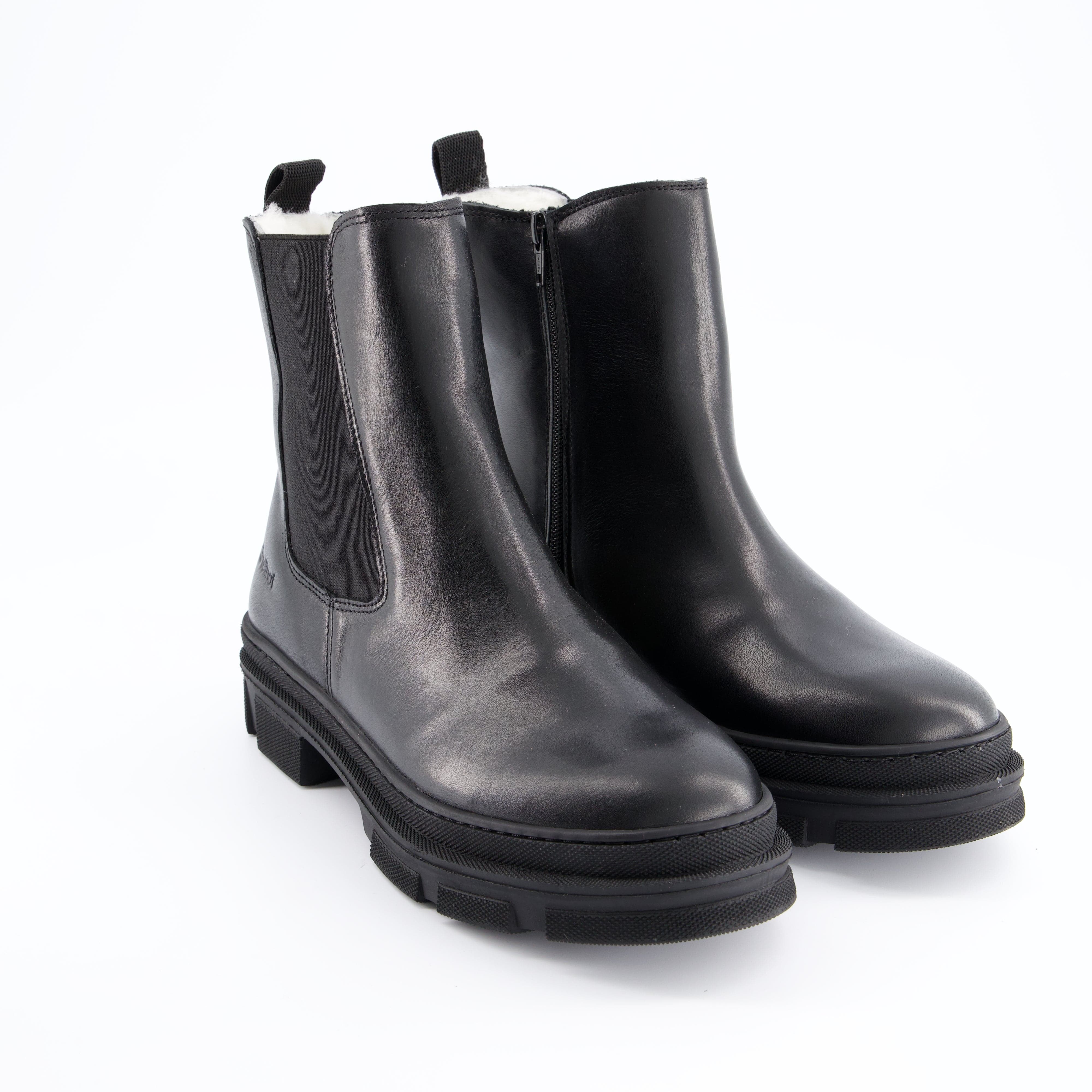 FELLHOF Damenschuhe - Winterstiefel, Winterstiefel Chelsea Boots Queens