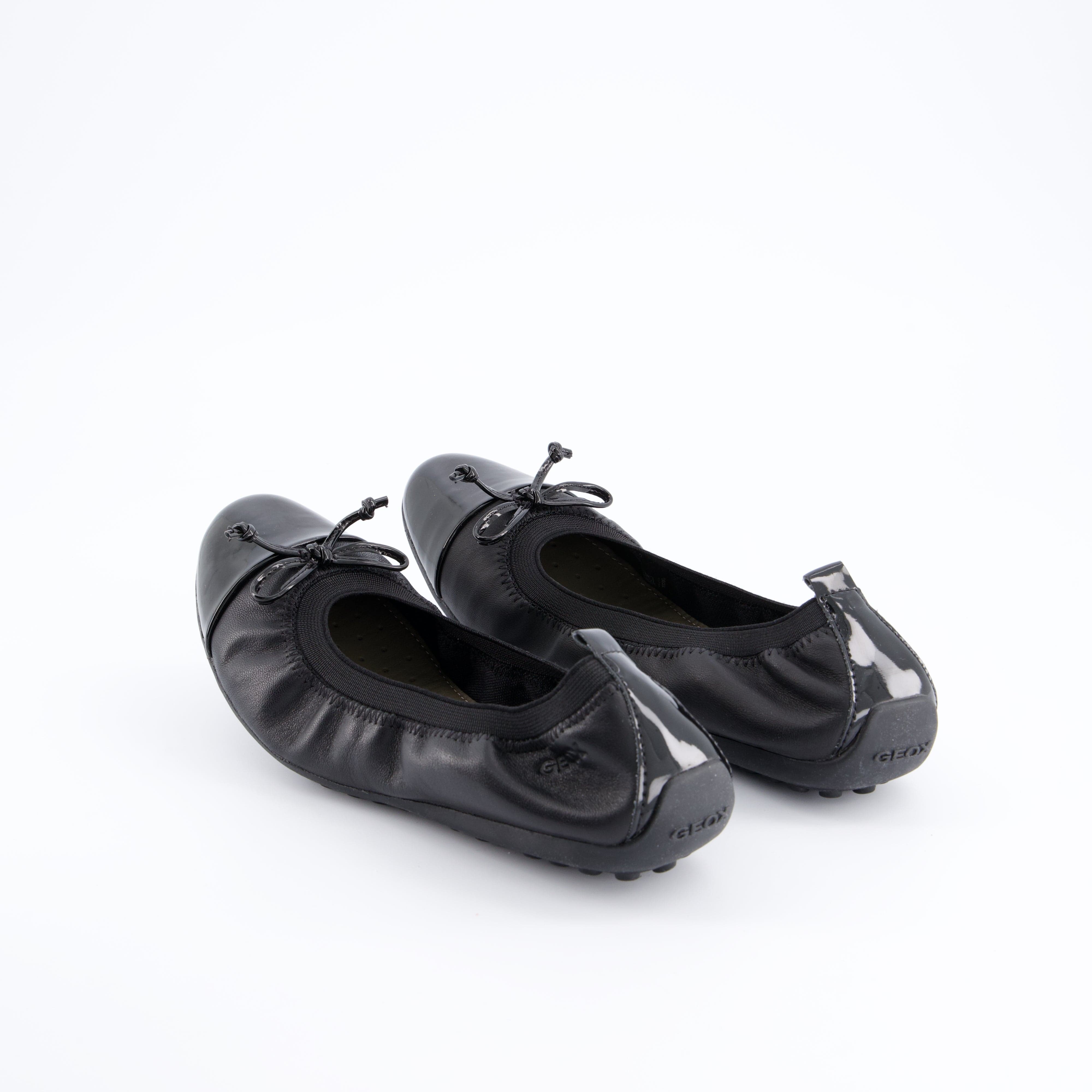 GEOX Mädchenschuhe - Ballerina, Ballerina J PIMA BL F SMO LEA