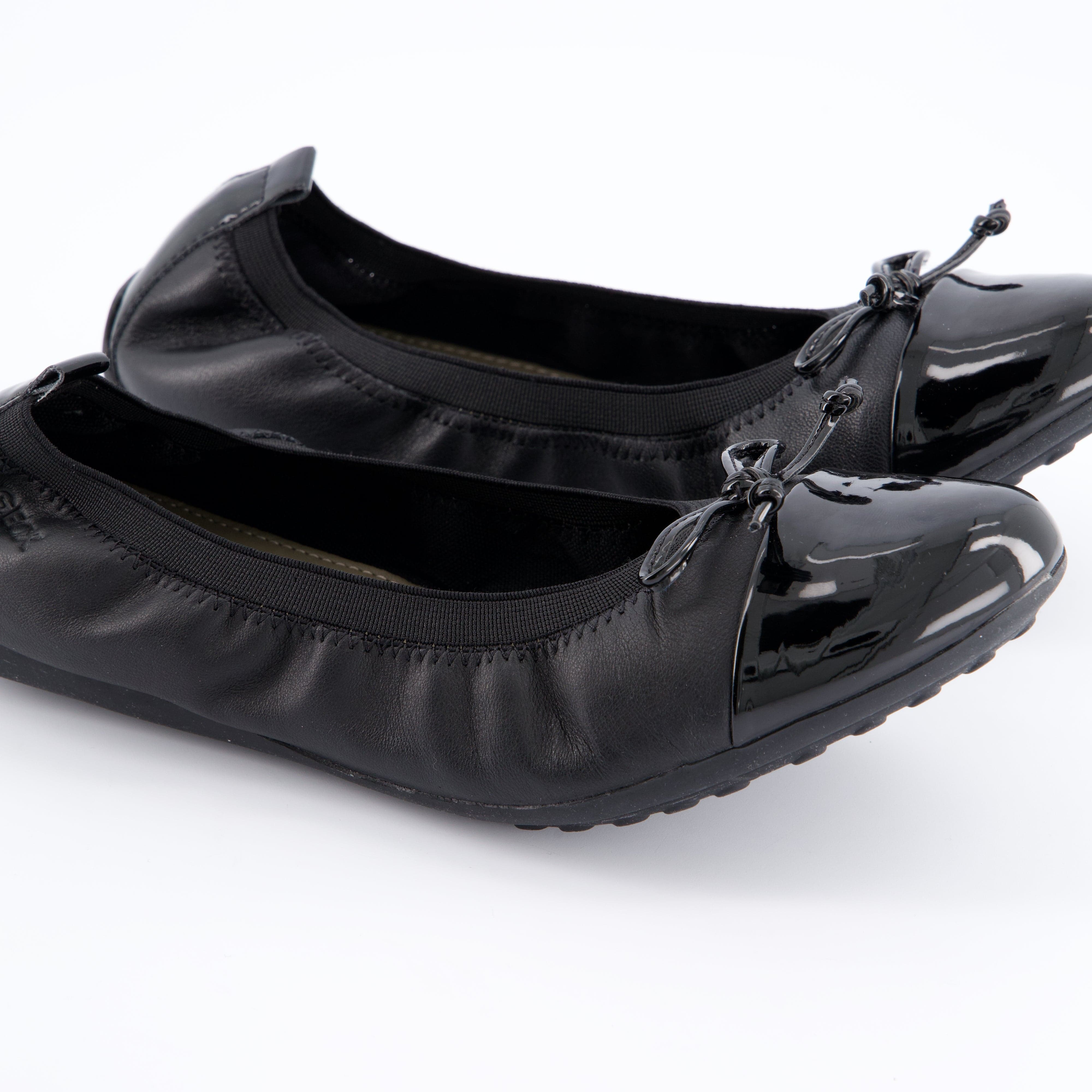 GEOX Mädchenschuhe - Ballerina, Ballerina J PIMA BL F SMO LEA