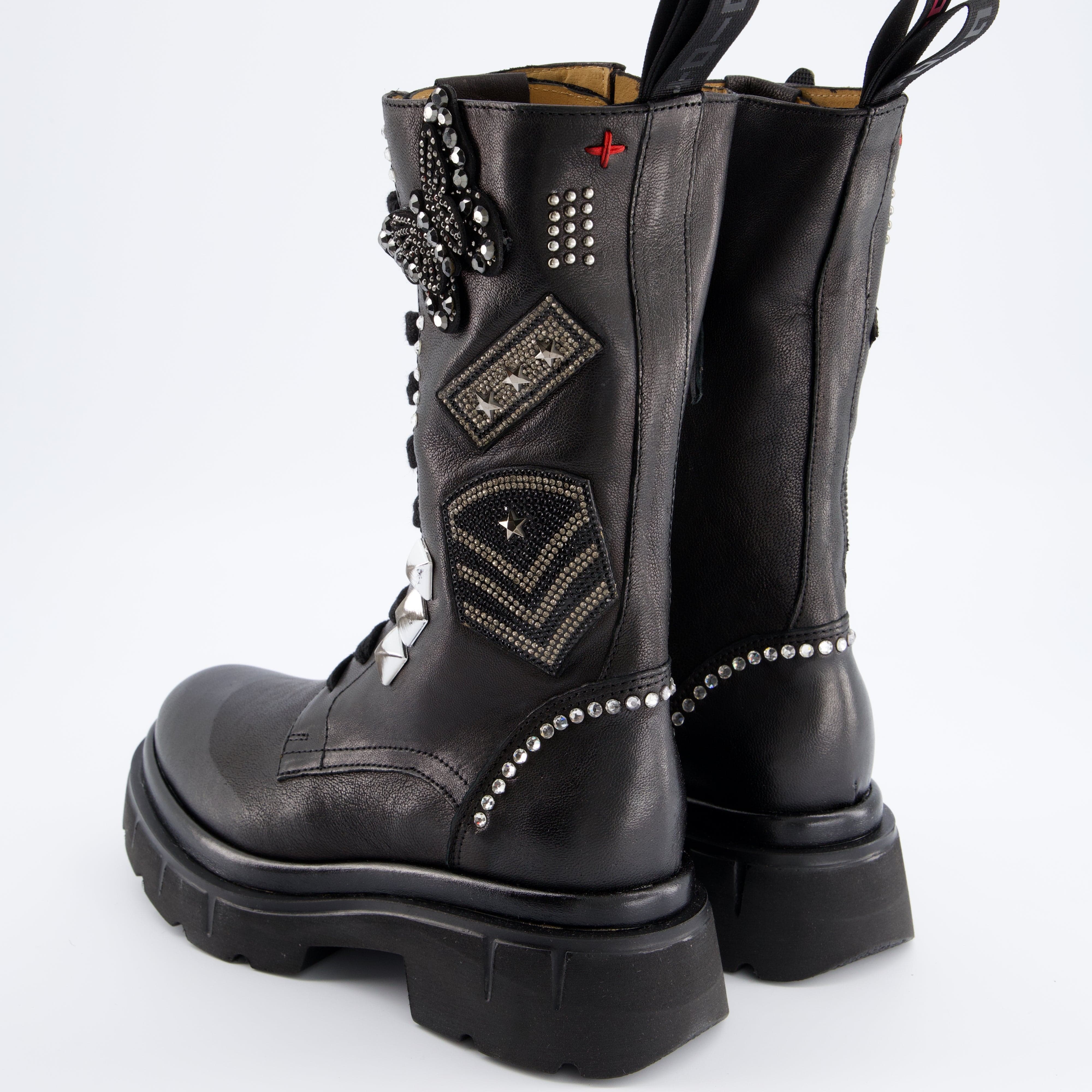 Gio+ Damenschuhe - Schnürboots, Schnürboots