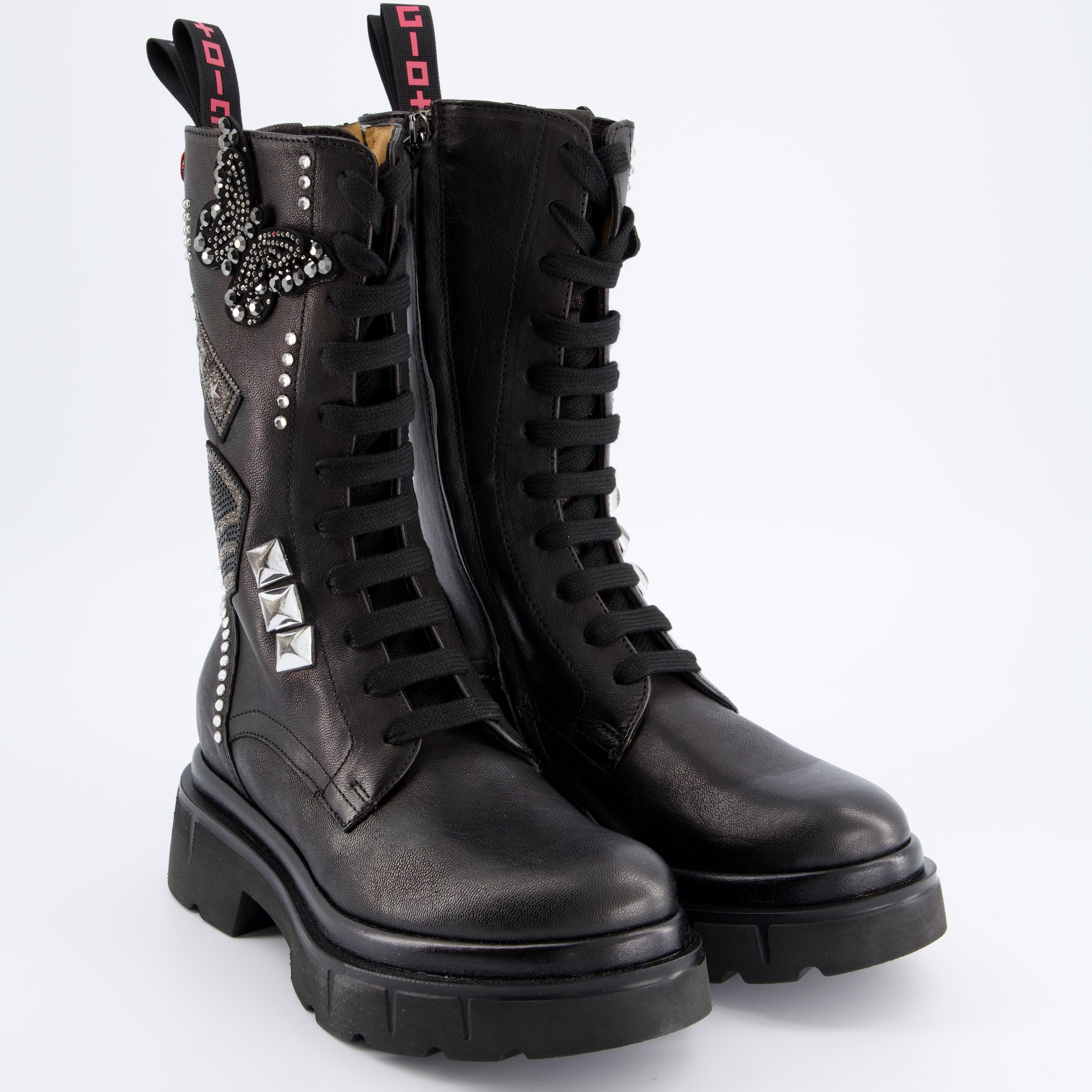 Gio+ Damenschuhe - Schnürboots, Schnürboots