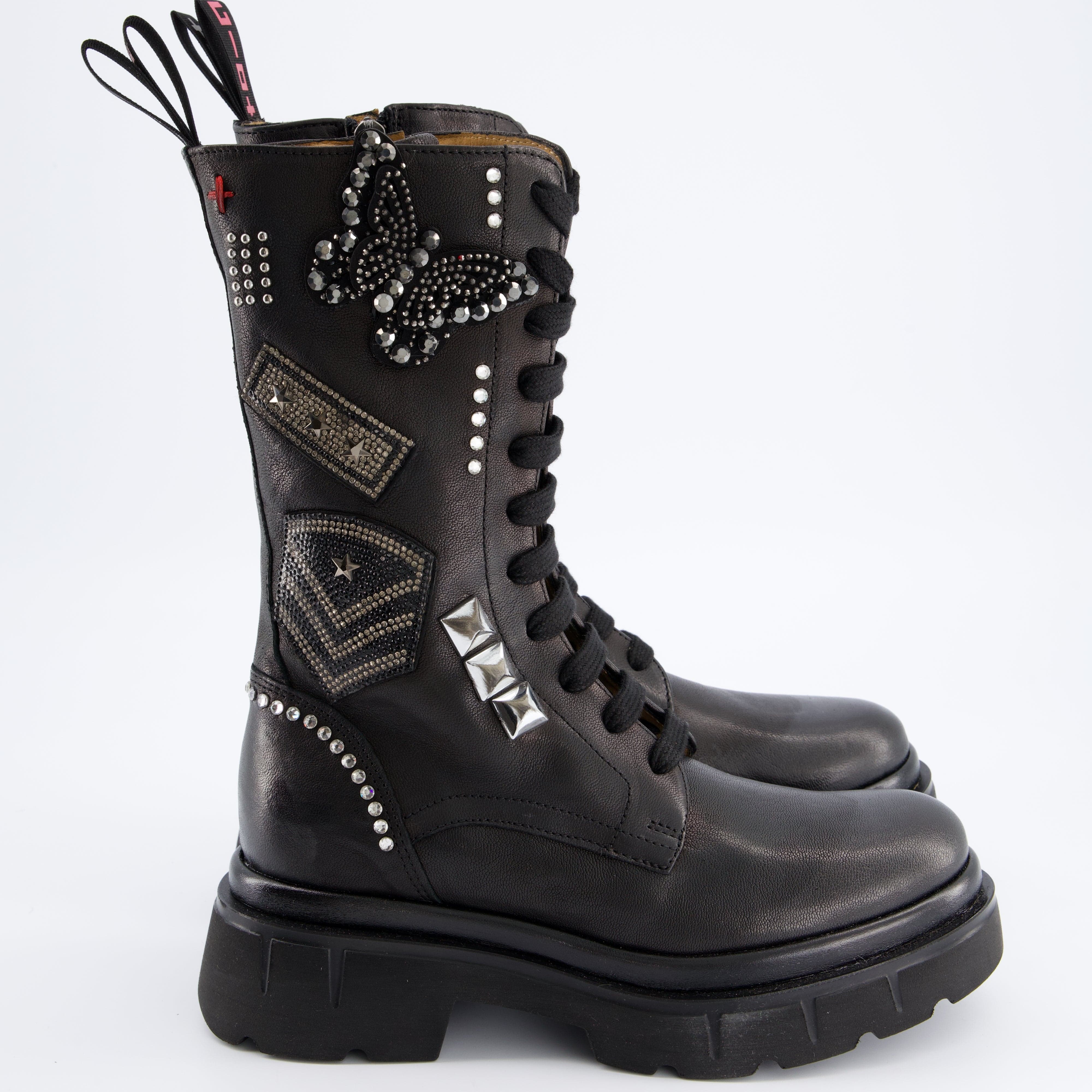 Gio+ Damenschuhe - Schnürboots, Schnürboots
