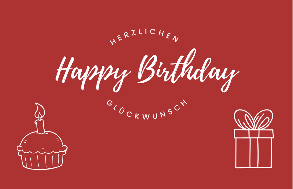 Gutschein Geschenkgutschein Geschenkgutschein Happy Birthday