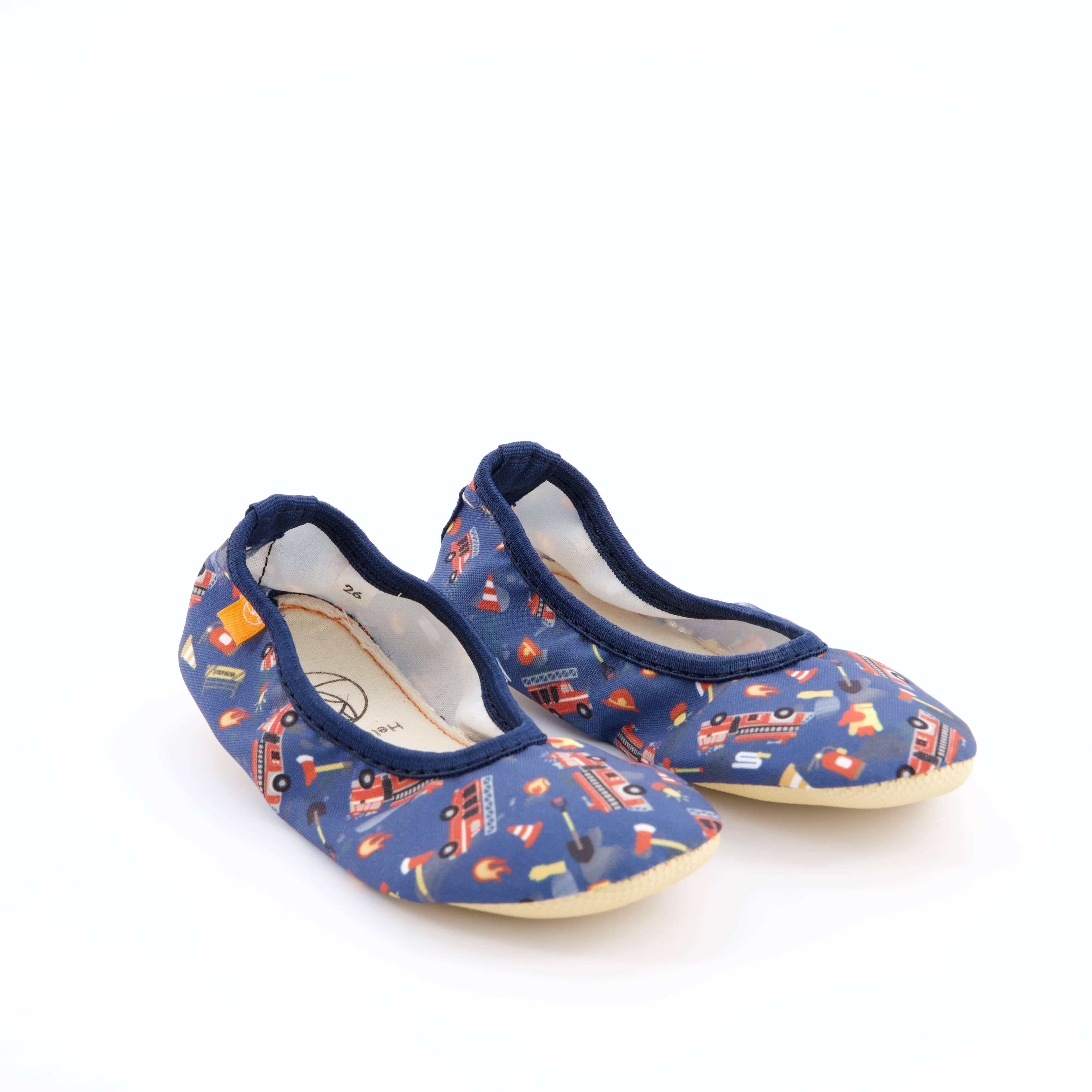 Helbie Burschenschuhe - Hausschuh, Hausschuh Happy Fire