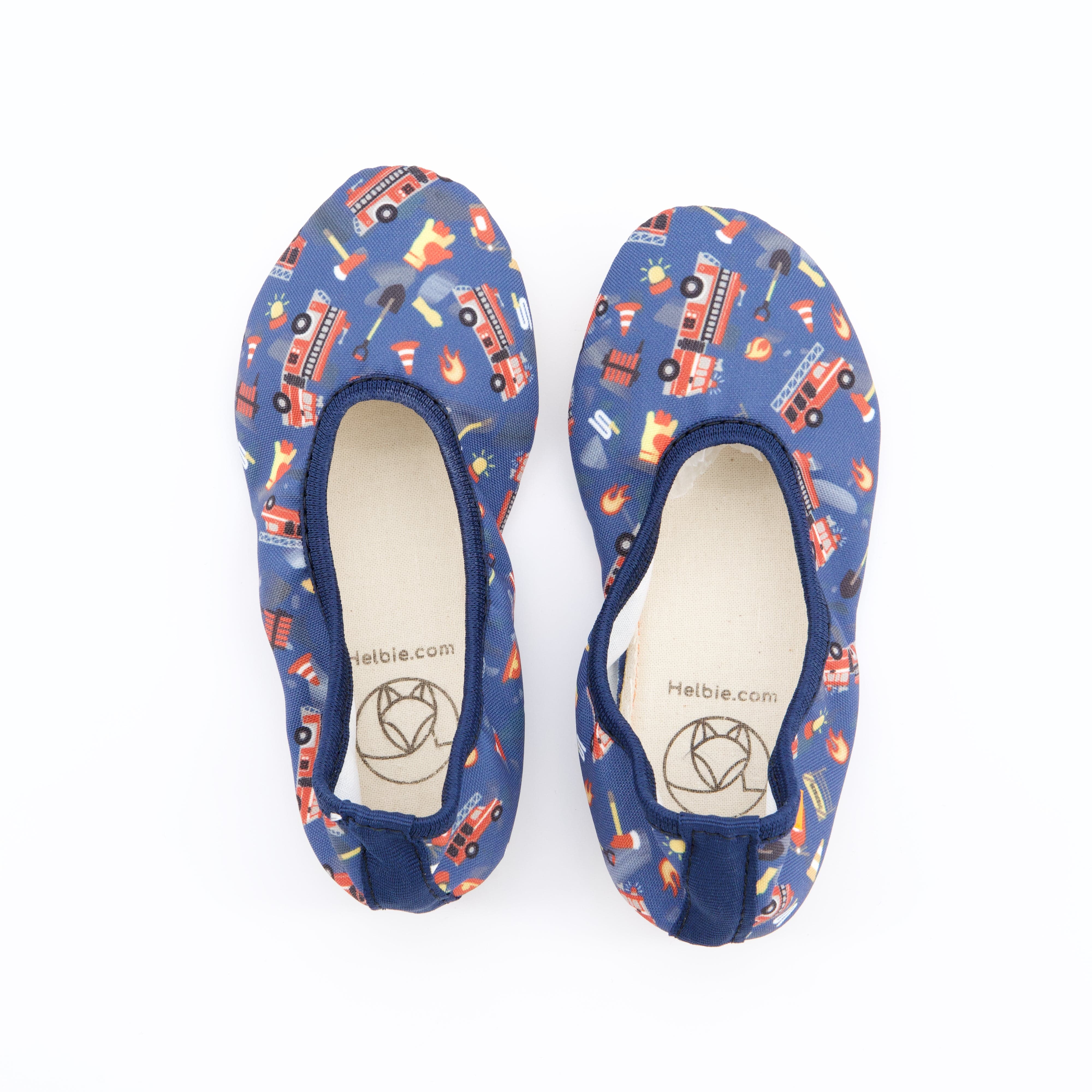 Helbie Burschenschuhe - Hausschuh, Hausschuh Happy Fire