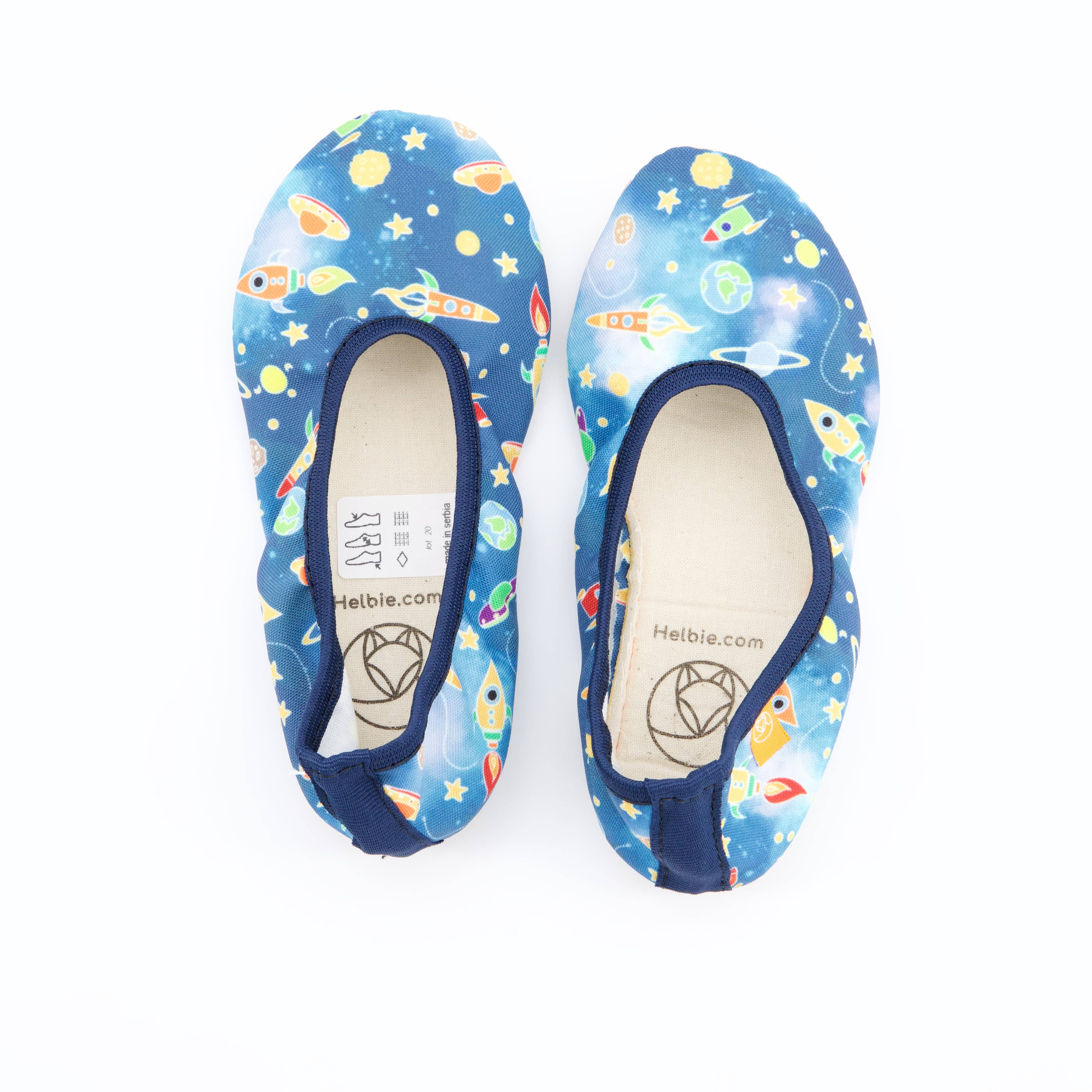 Helbie Burschenschuhe - Hausschuh, Hausschuh Happy Ufo