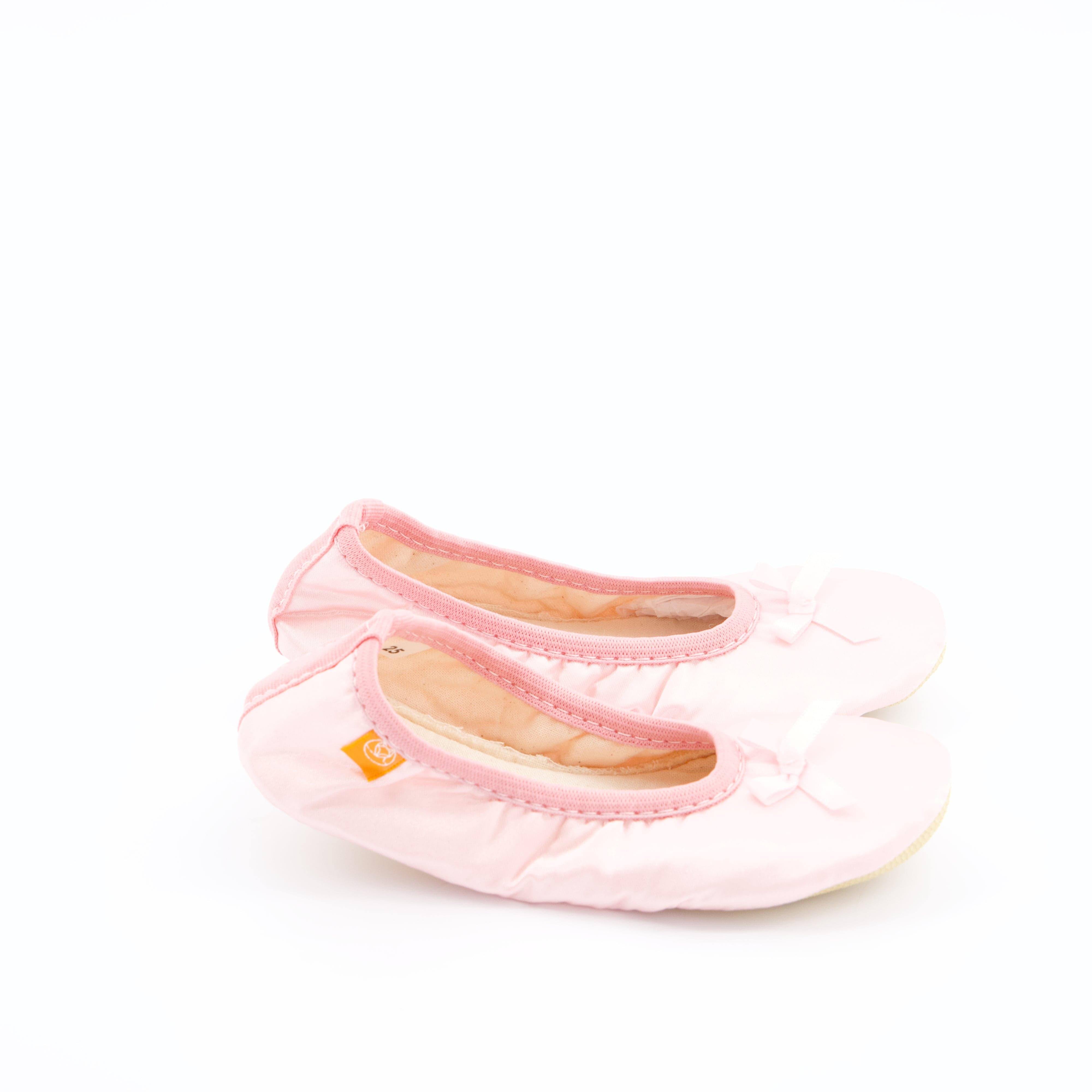 Helbie Mädchenschuhe - Hausschuh, Hausschuh Glam Pink