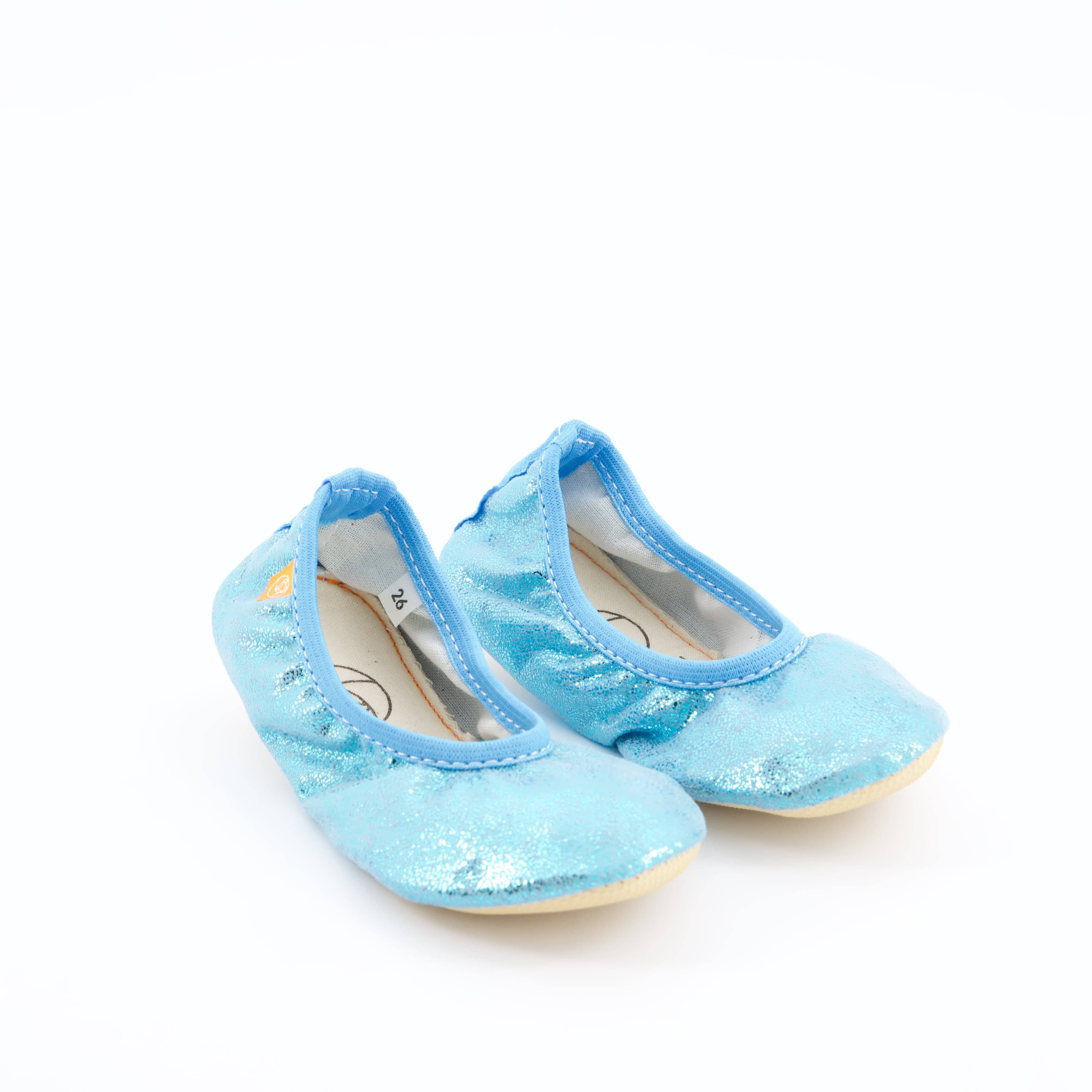 Helbie Mädchenschuhe - Hausschuh, Hausschuh Party Sky