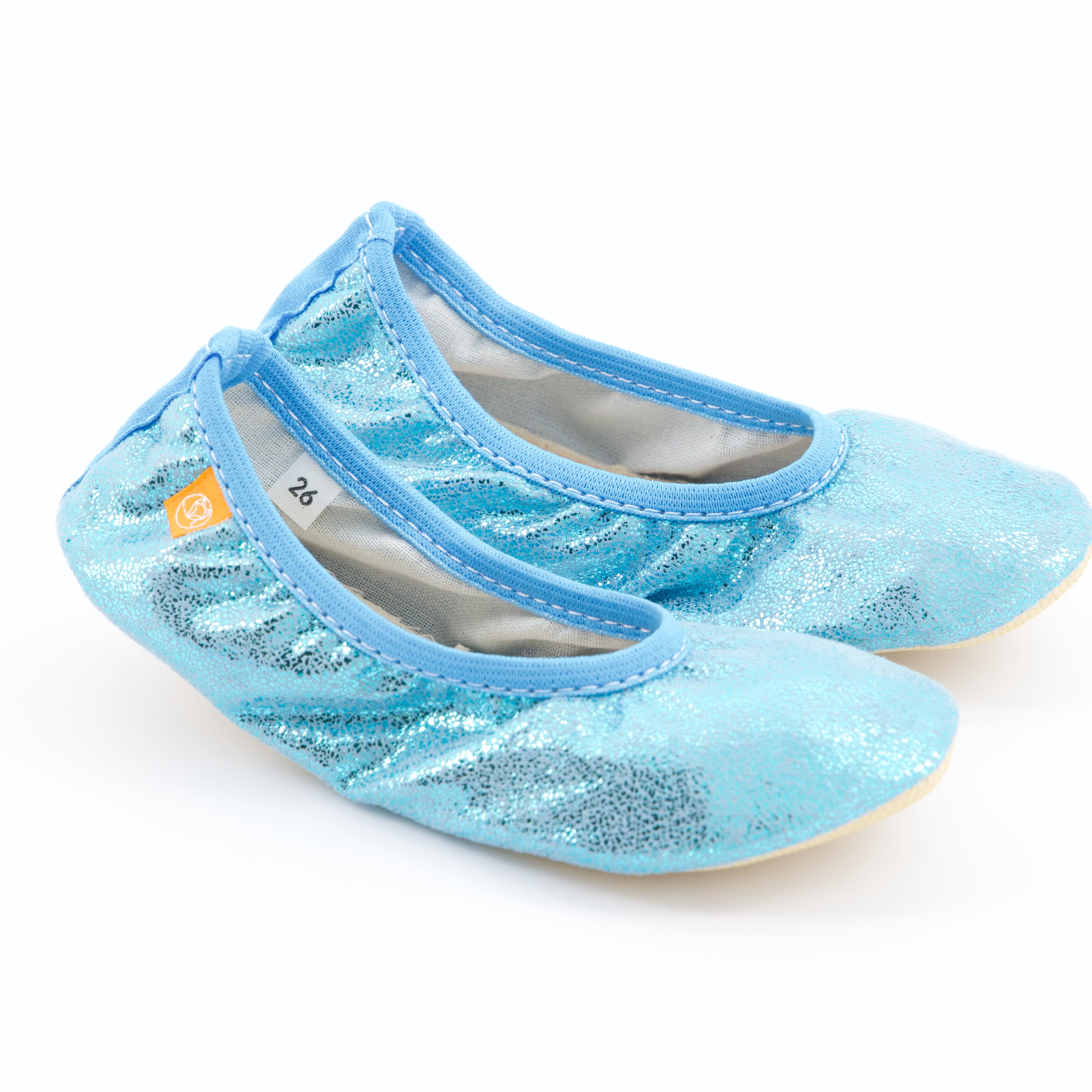 Helbie Mädchenschuhe - Hausschuh, Hausschuh Party Sky