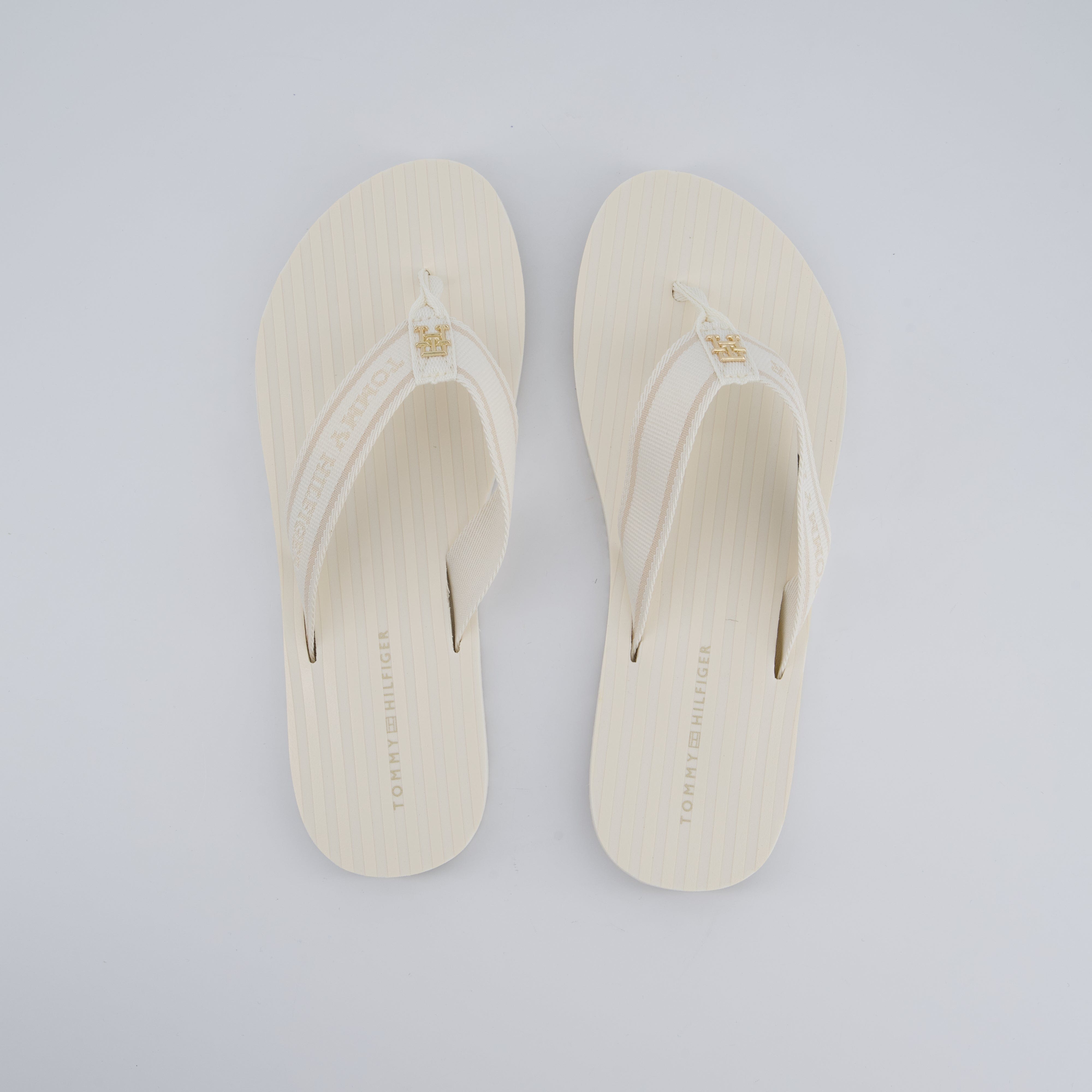 HILFIGER Damenschuhe - Pantoffel Pantoffel Stripes Beach Sandal