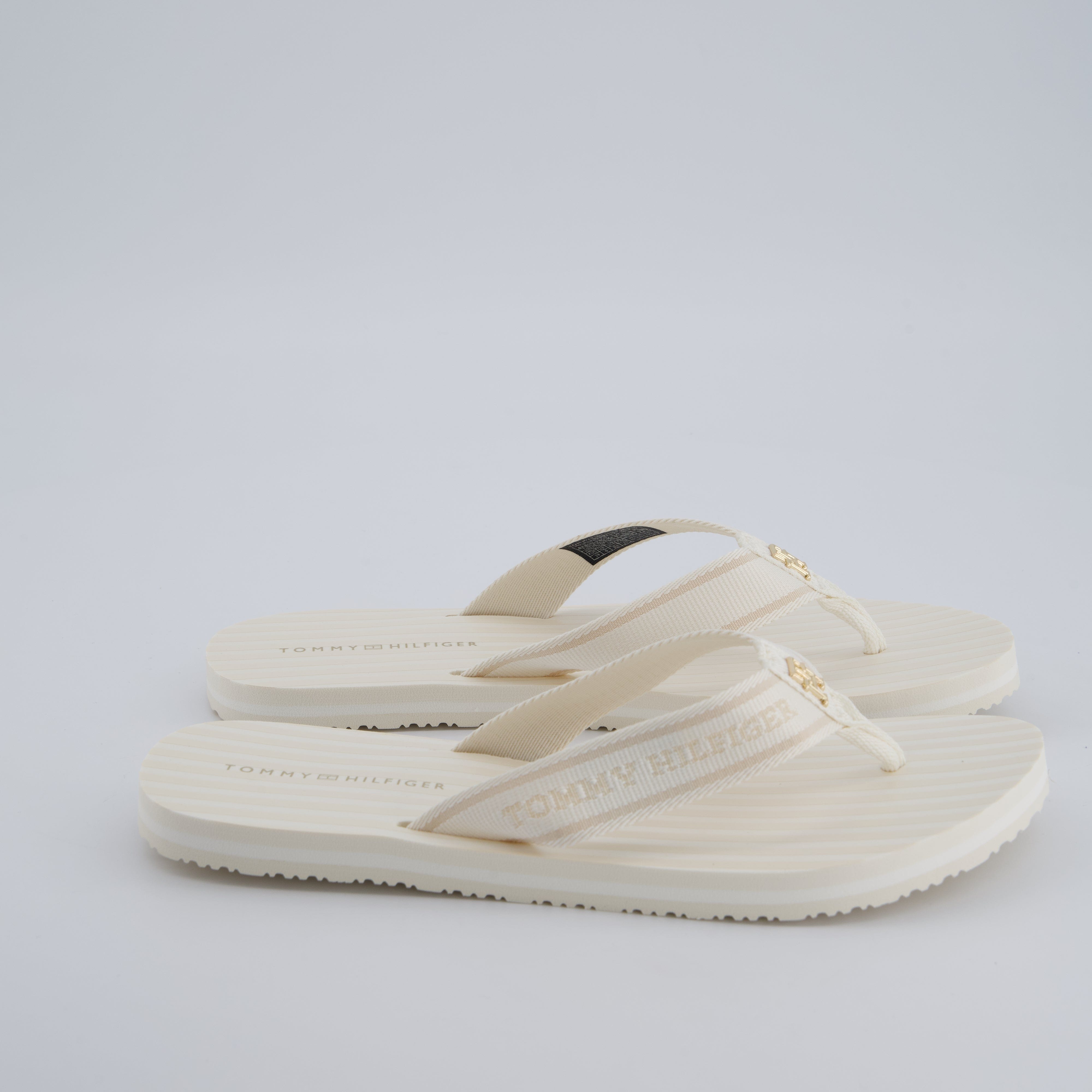 HILFIGER Damenschuhe - Pantoffel Pantoffel Stripes Beach Sandal