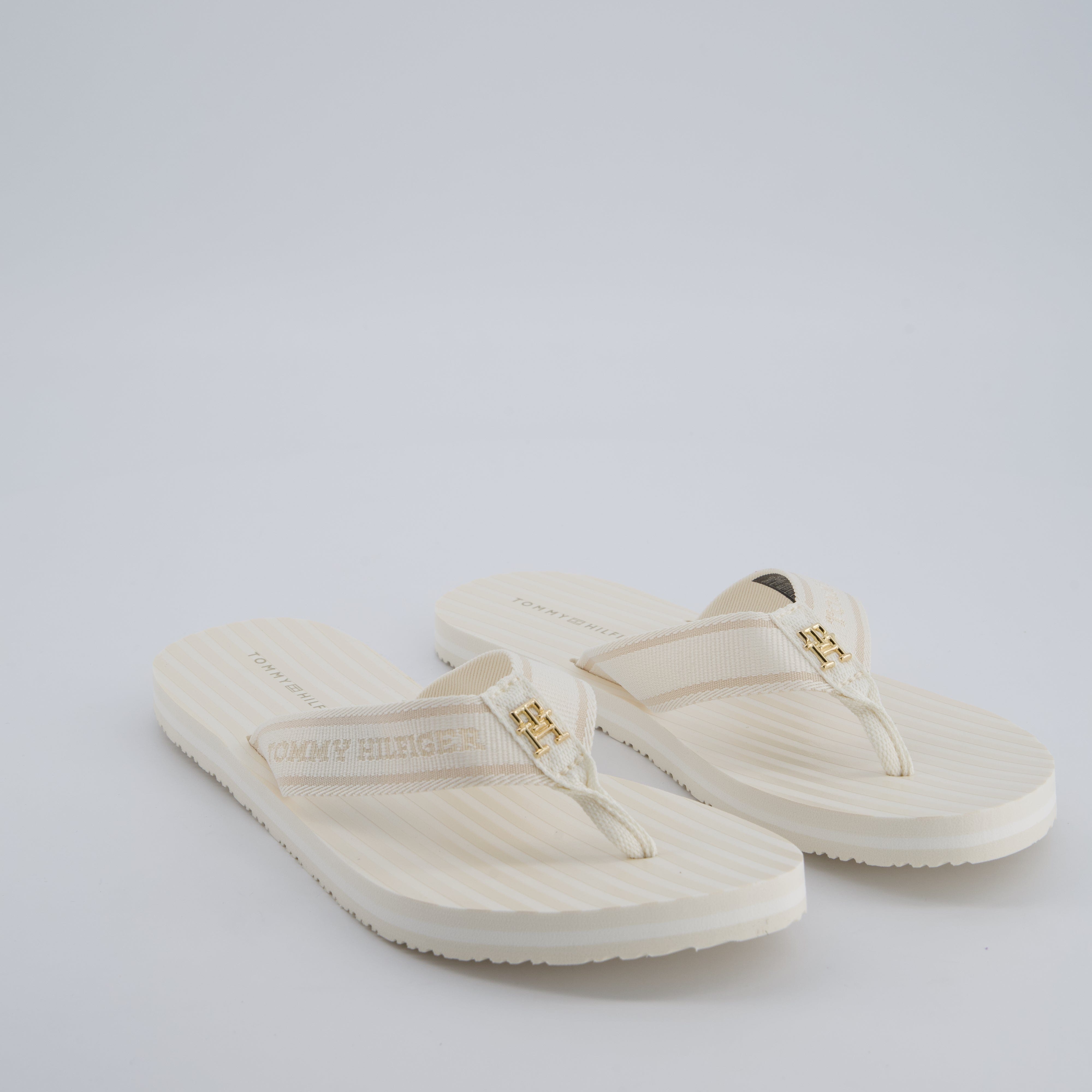 HILFIGER Damenschuhe - Pantoffel Pantoffel Stripes Beach Sandal