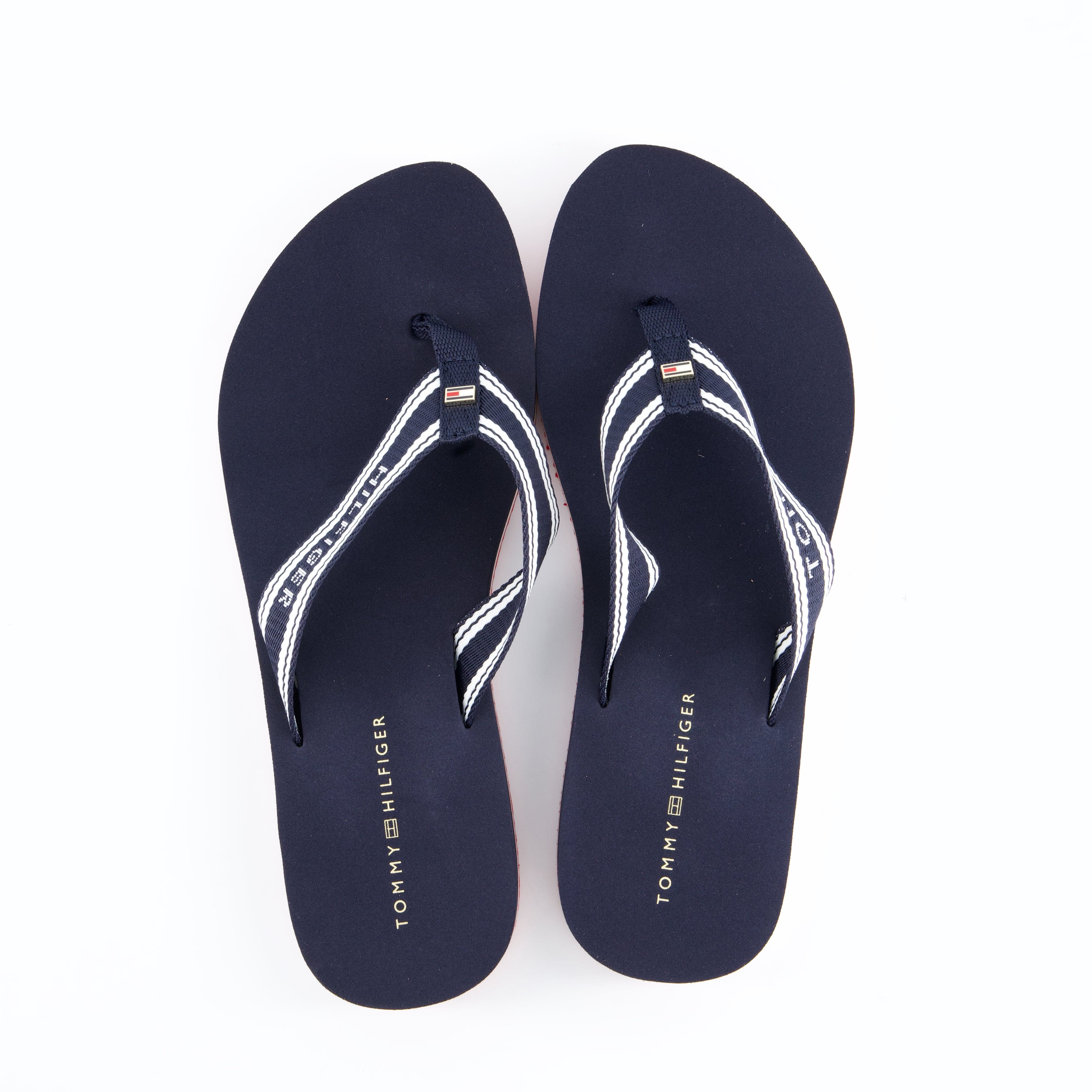 HILFIGER Damenschuhe - Pantoffel Pantoffel TH FLAG PRINT SUMMER SANDAL