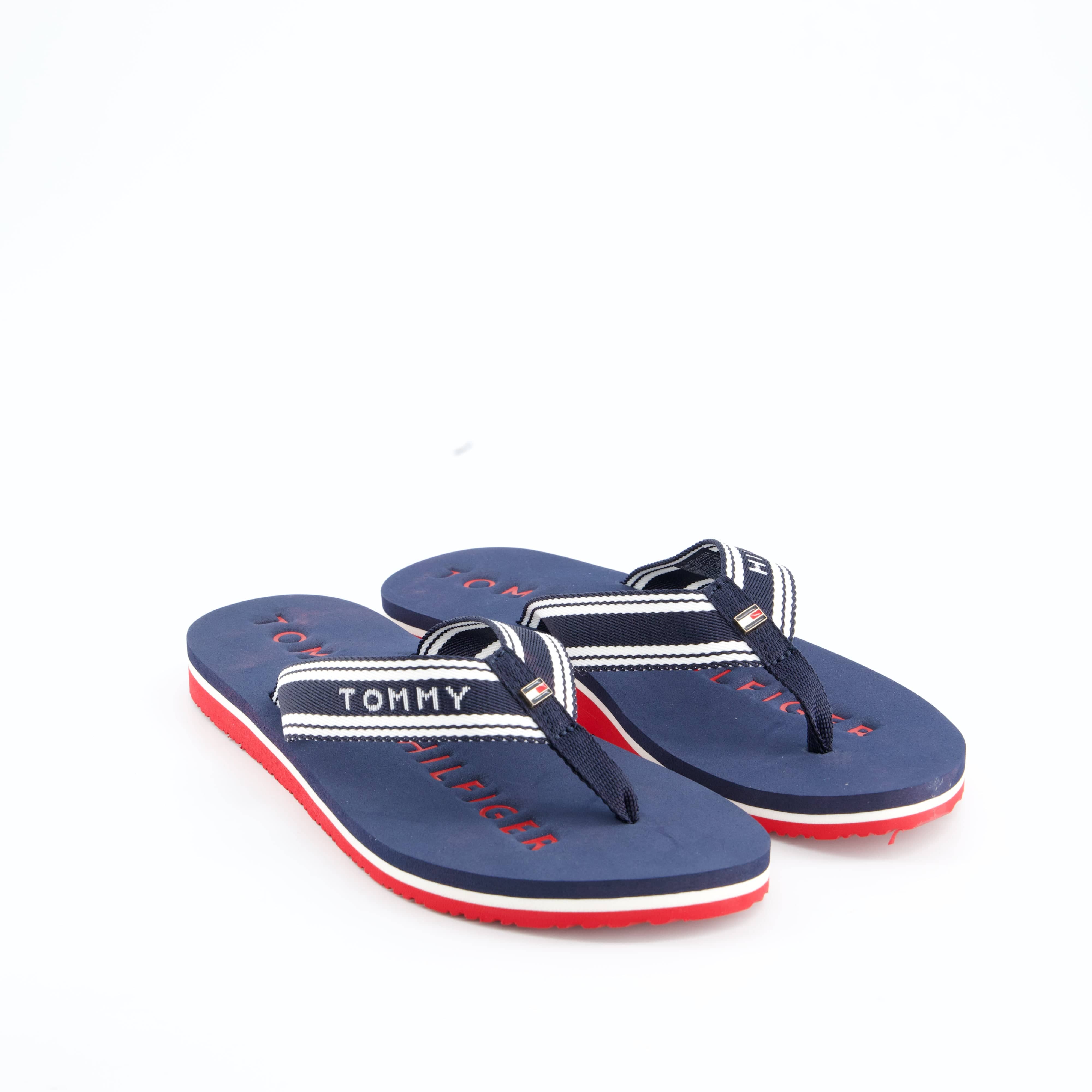 HILFIGER Damenschuhe - Pantoffel Pantoffel TH WEBBING SUMMER SANDAL