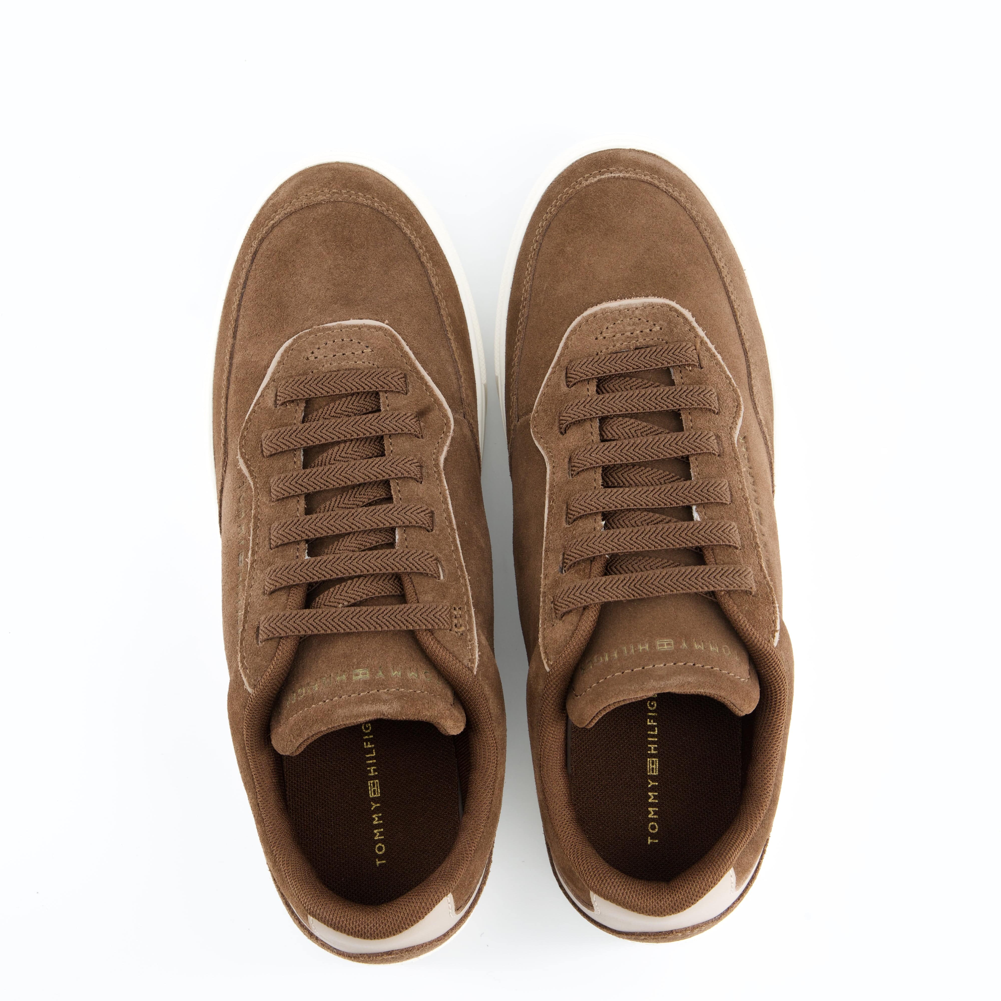 HILFIGER Damenschuhe - Schnürschuhe Schnürschuhe CASUAL SUEDE SNEAKER