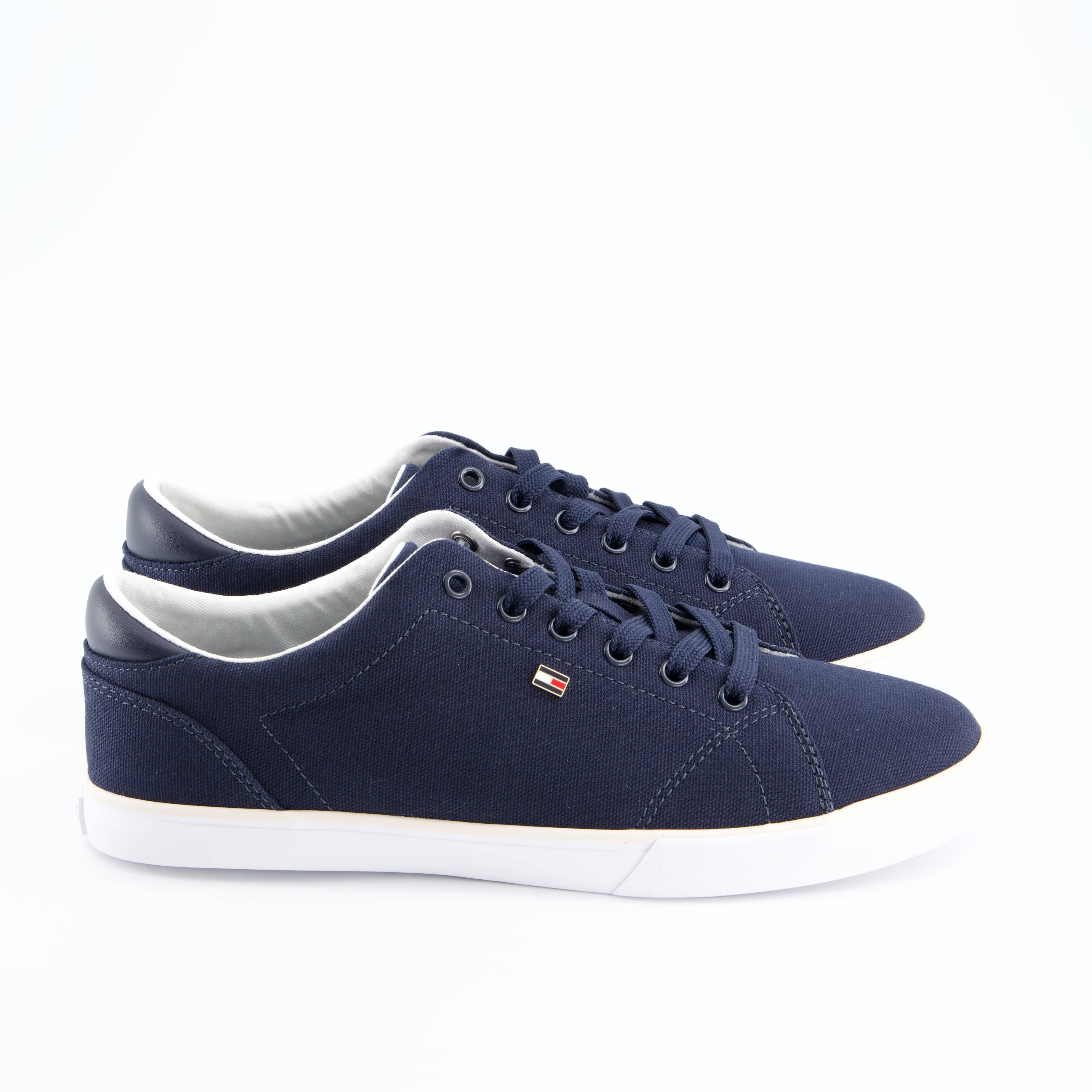 HILFIGER Damenschuhe - Schnürschuhe Schnürschuhe TH LOW PROFILE VULC CANVAS