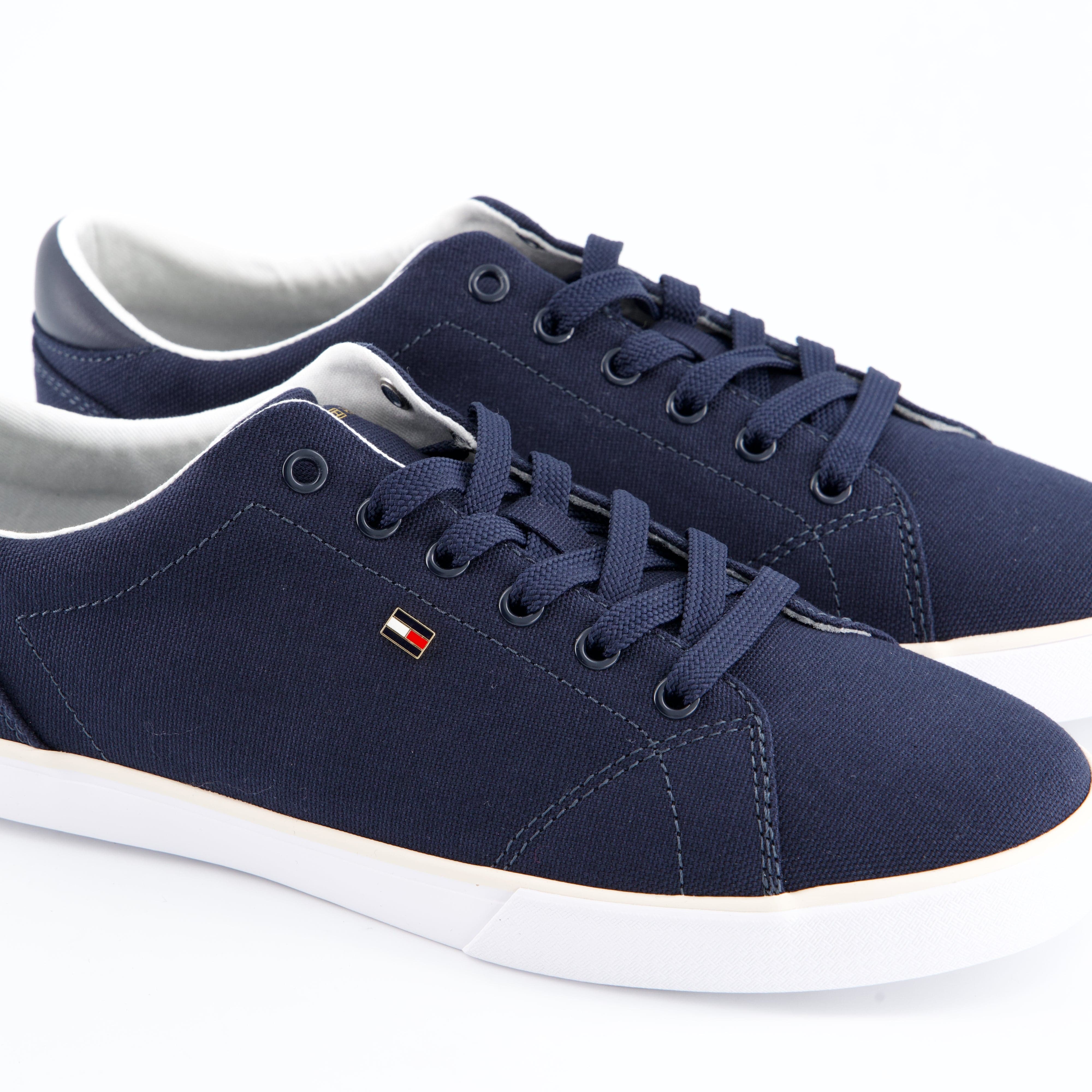 HILFIGER Damenschuhe - Schnürschuhe Schnürschuhe TH LOW PROFILE VULC CANVAS