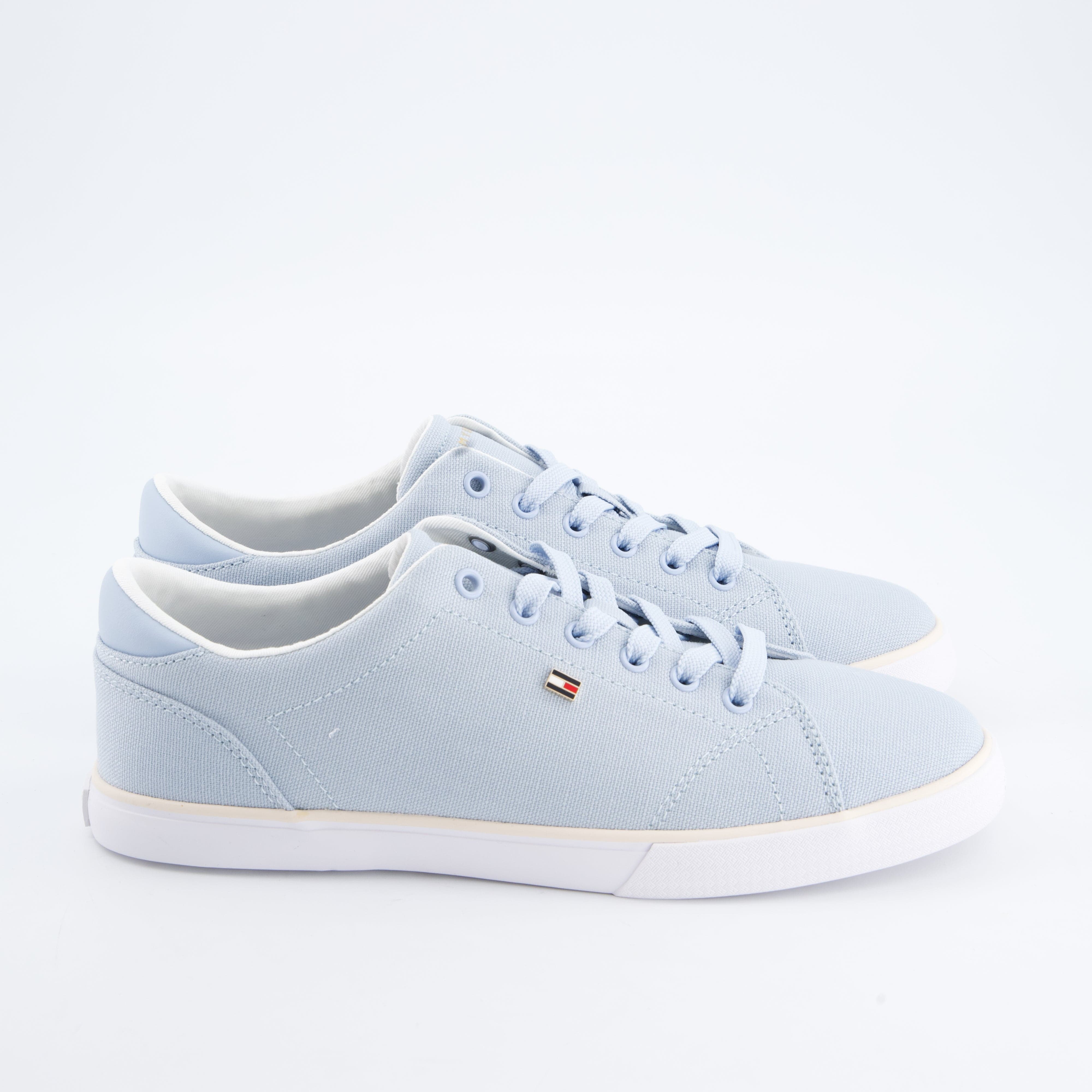 HILFIGER Damenschuhe - Schnürschuhe Schnürschuhe TH LOW PROFILE VULC CANVAS