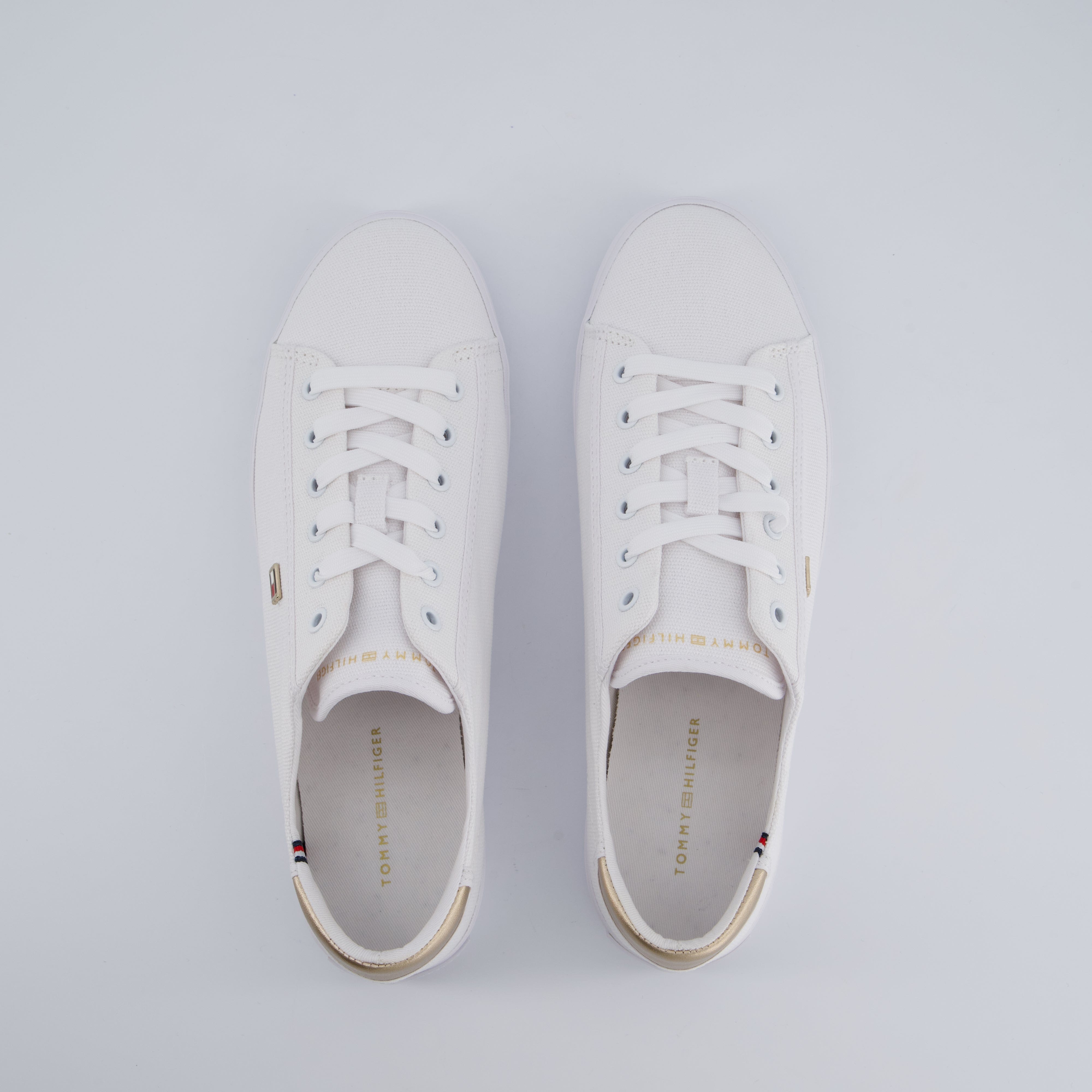 HILFIGER Damenschuhe - Schnürschuhe Schnürschuhe Vulc Canvas lace up Sneaker