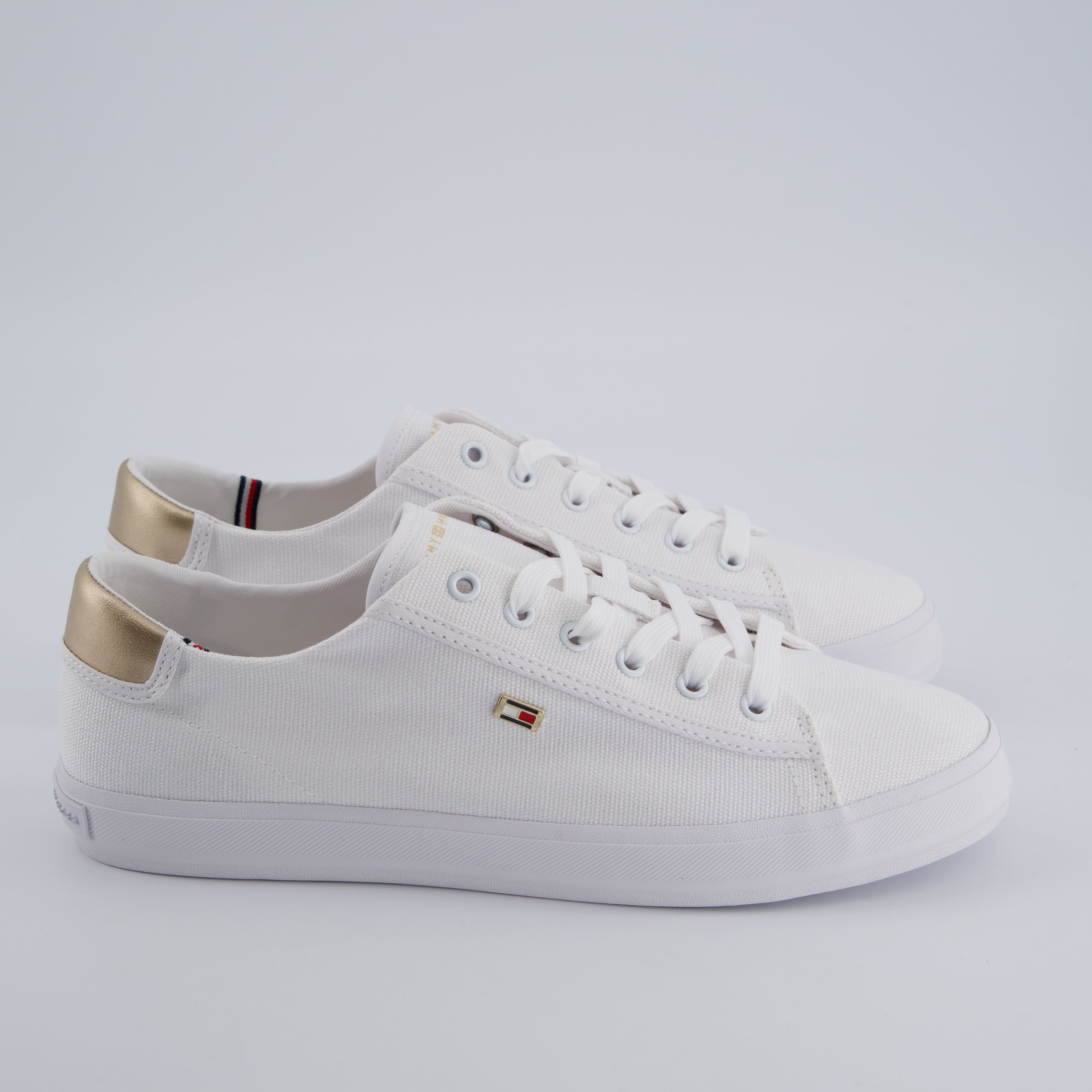 HILFIGER Damenschuhe - Schnürschuhe Schnürschuhe Vulc Canvas lace up Sneaker